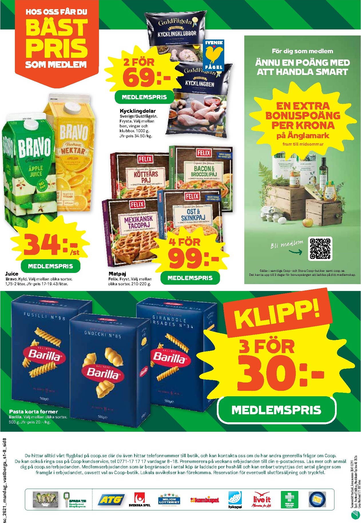 coop - Stora Coop reklamblad för nästa vecka från måndag 18/05/2026 till söndag 24/05/2026 - page: 8