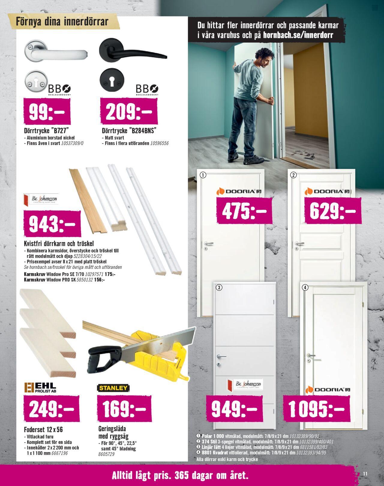 hornbach - Hornbach - erbjudanden från 01/10/2024 - 31/10/2024 - page: 11