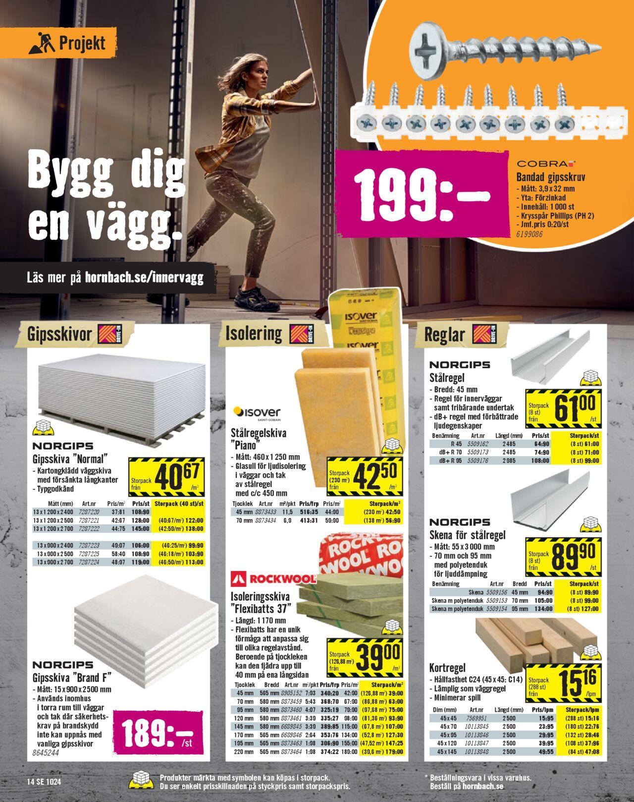 hornbach - Hornbach - erbjudanden från 01/10/2024 - 31/10/2024 - page: 14