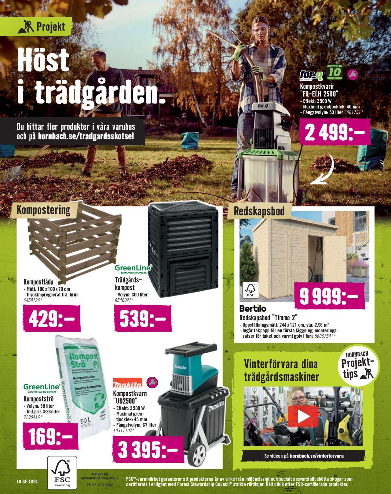 hornbach - Hornbach - erbjudanden från 01/10/2024 - 31/10/2024 - page: 18