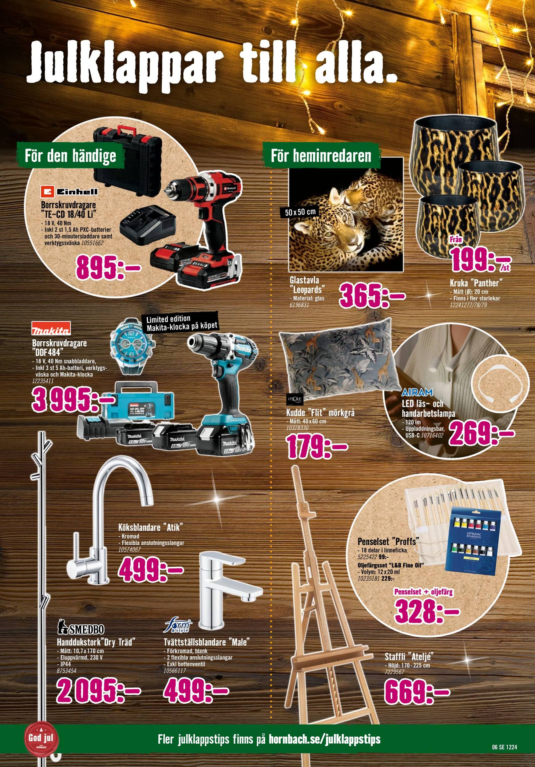 hornbach - Hornbach-reklambladet är giltigt från 29/11 - 29/12 - page: 6