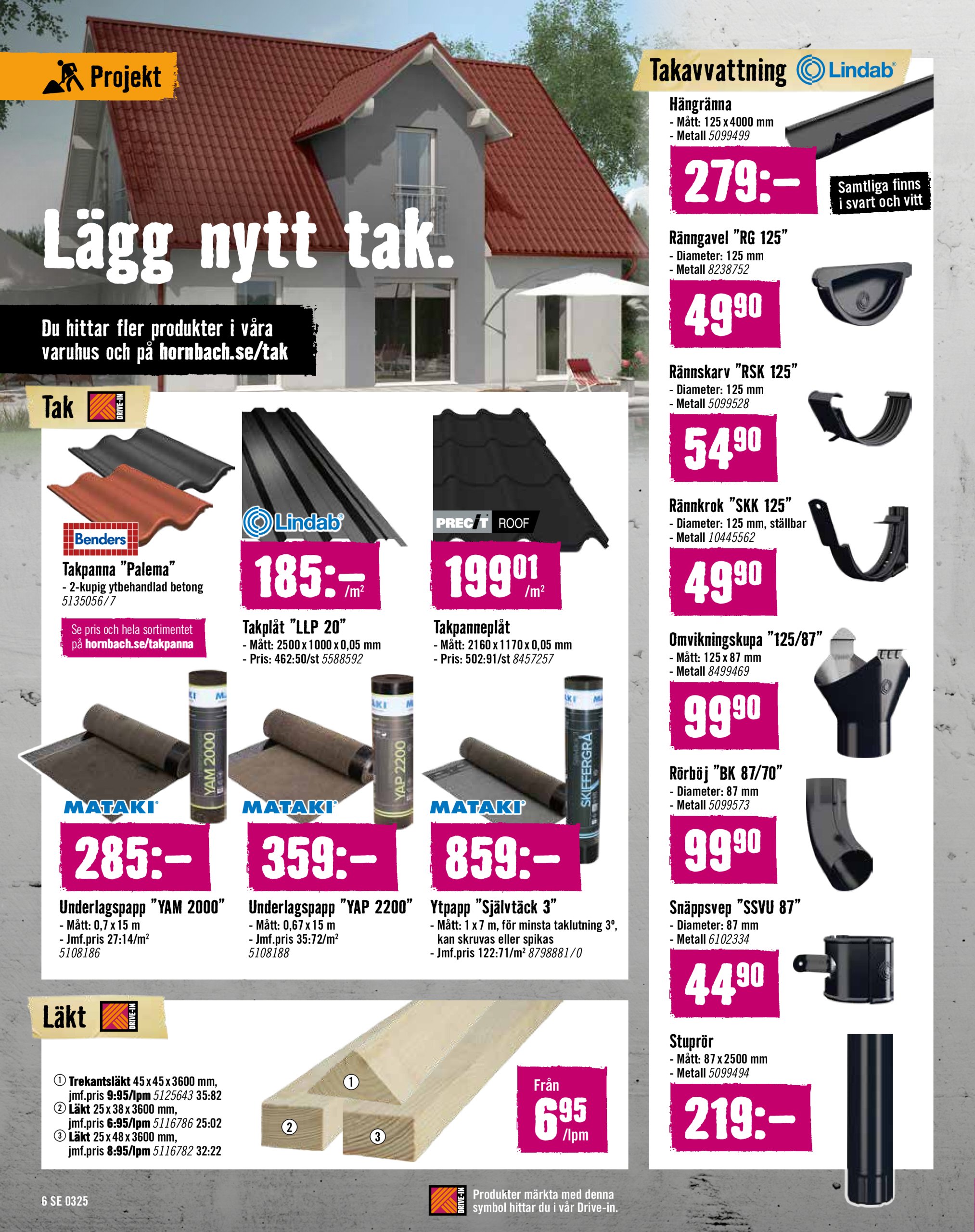 hornbach - Hornbach-reklambladet giltigt från 17/03 - 09/04 - page: 6