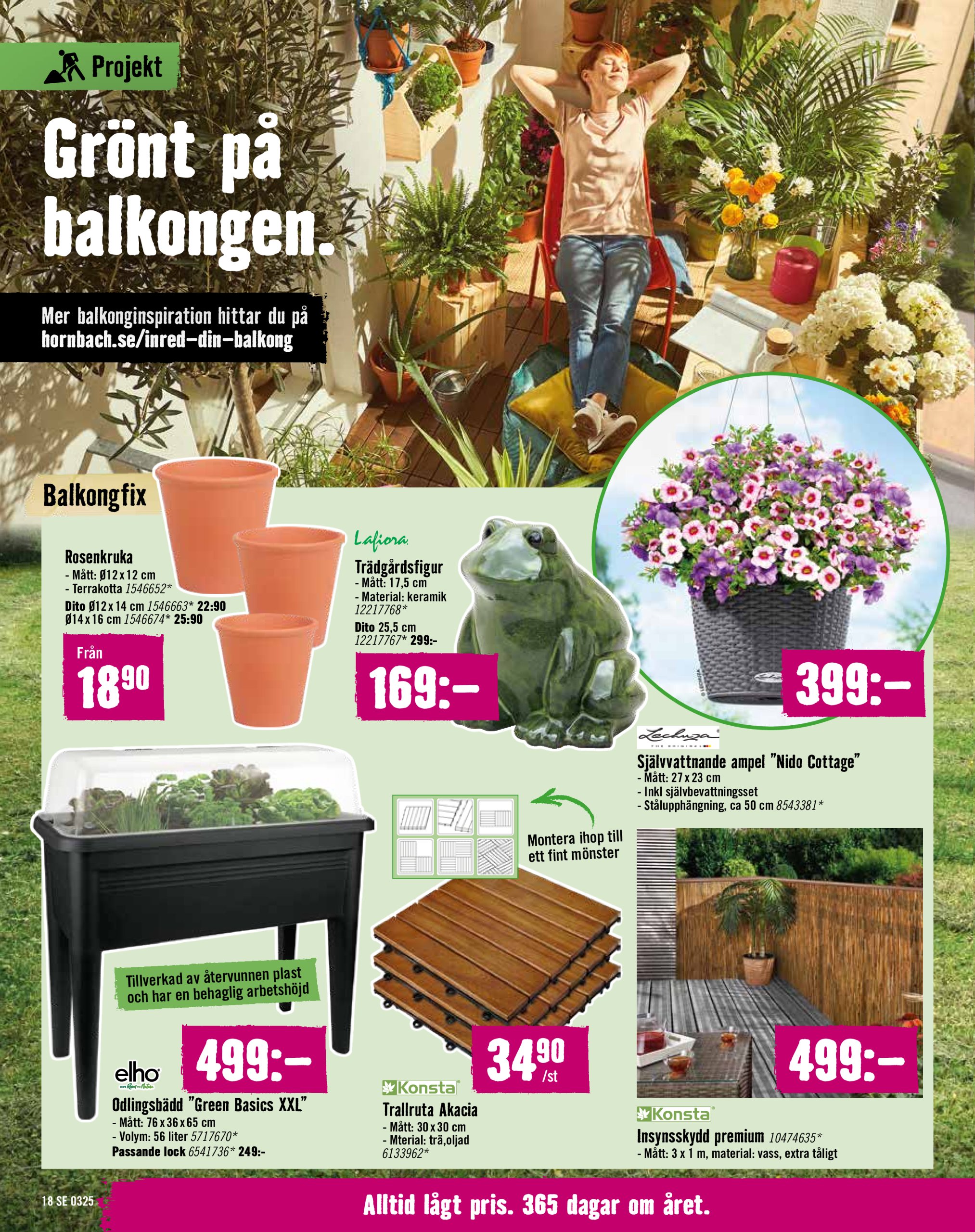 hornbach - Hornbach-reklambladet giltigt från 17/03 - 09/04 - page: 18