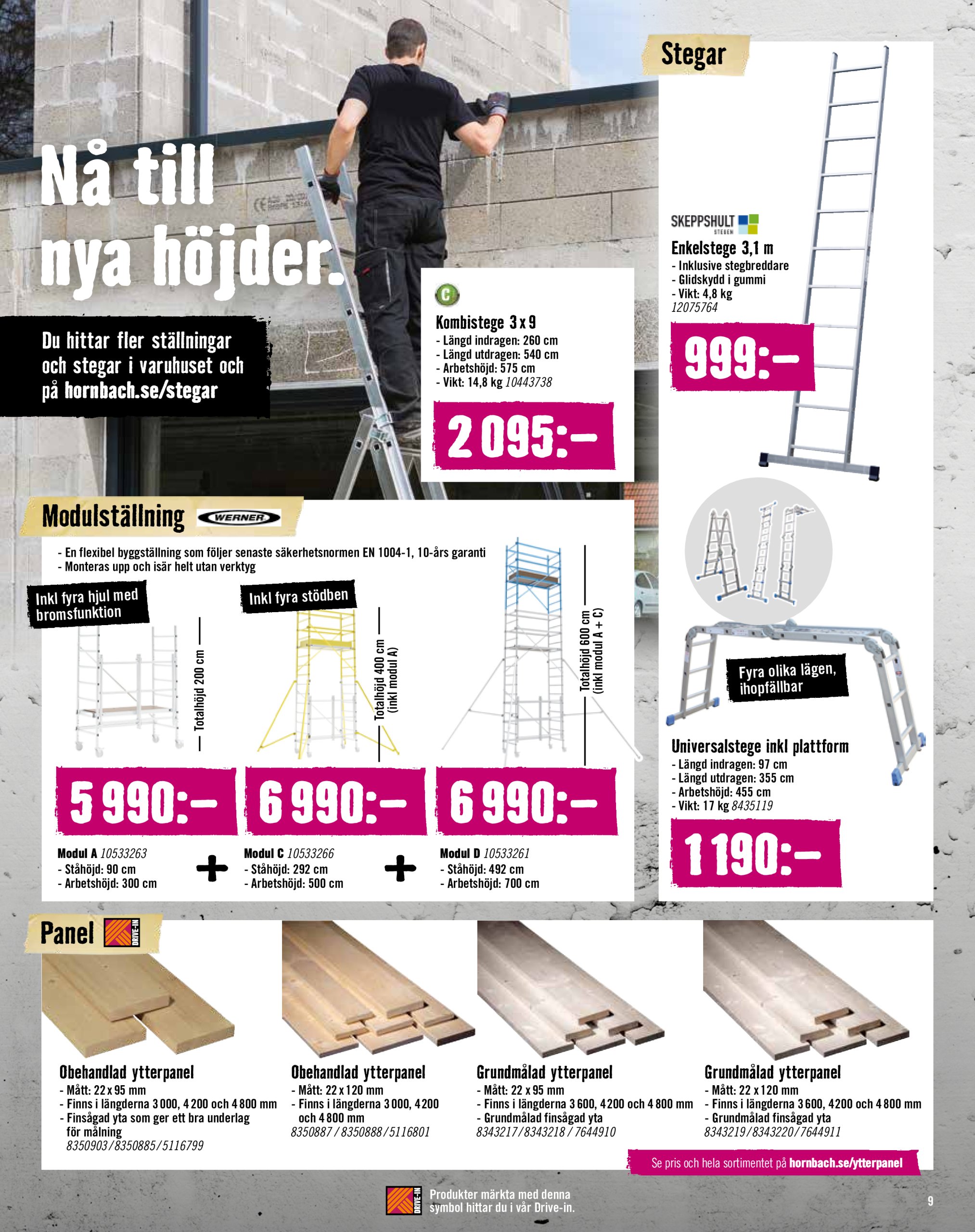 hornbach - Hornbach-reklambladet giltigt från 17/03 - 09/04 - page: 9