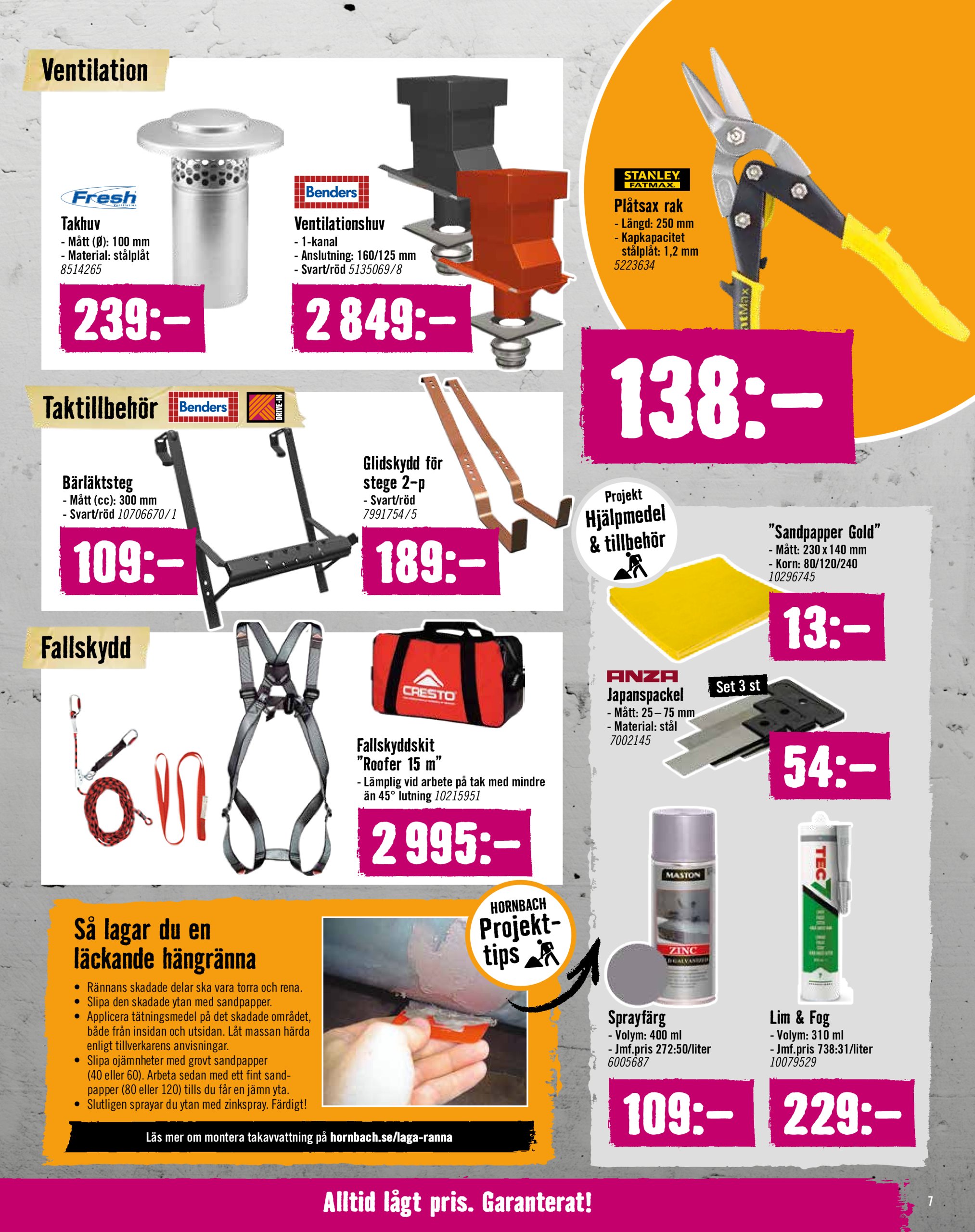 hornbach - Hornbach-reklambladet giltigt från 17/03 - 09/04 - page: 7