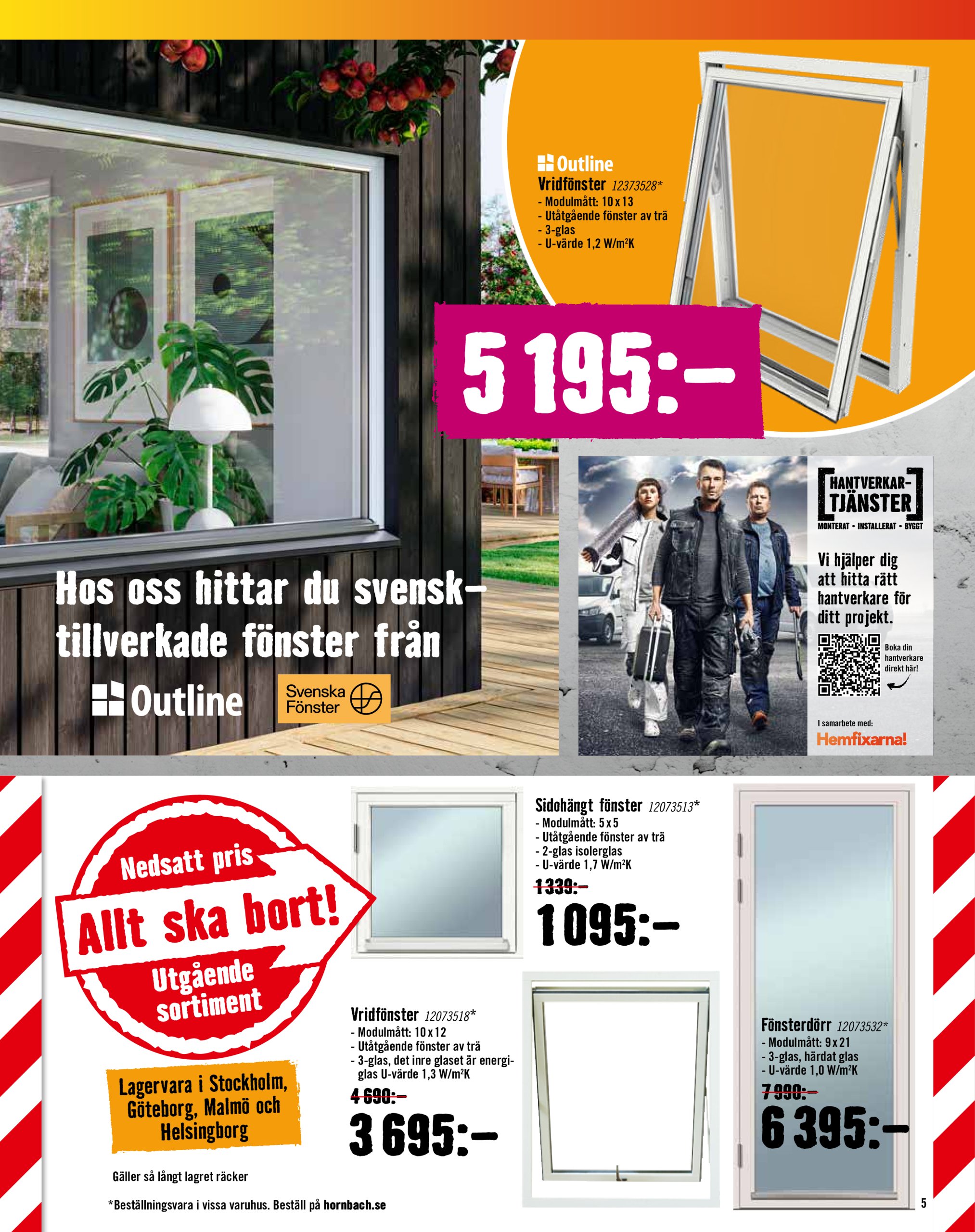 hornbach - Hornbach-reklambladet giltigt från 17/03 - 09/04 - page: 5