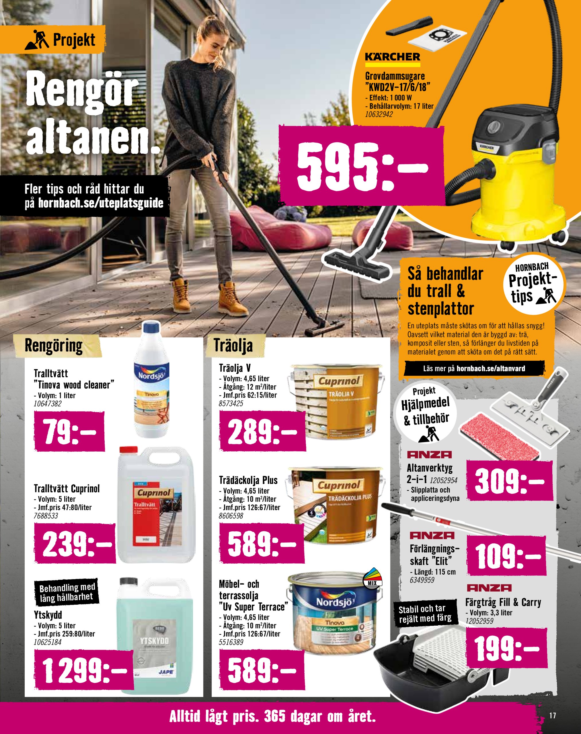 hornbach - Hornbach-reklambladet giltigt från 17/03 - 09/04 - page: 17