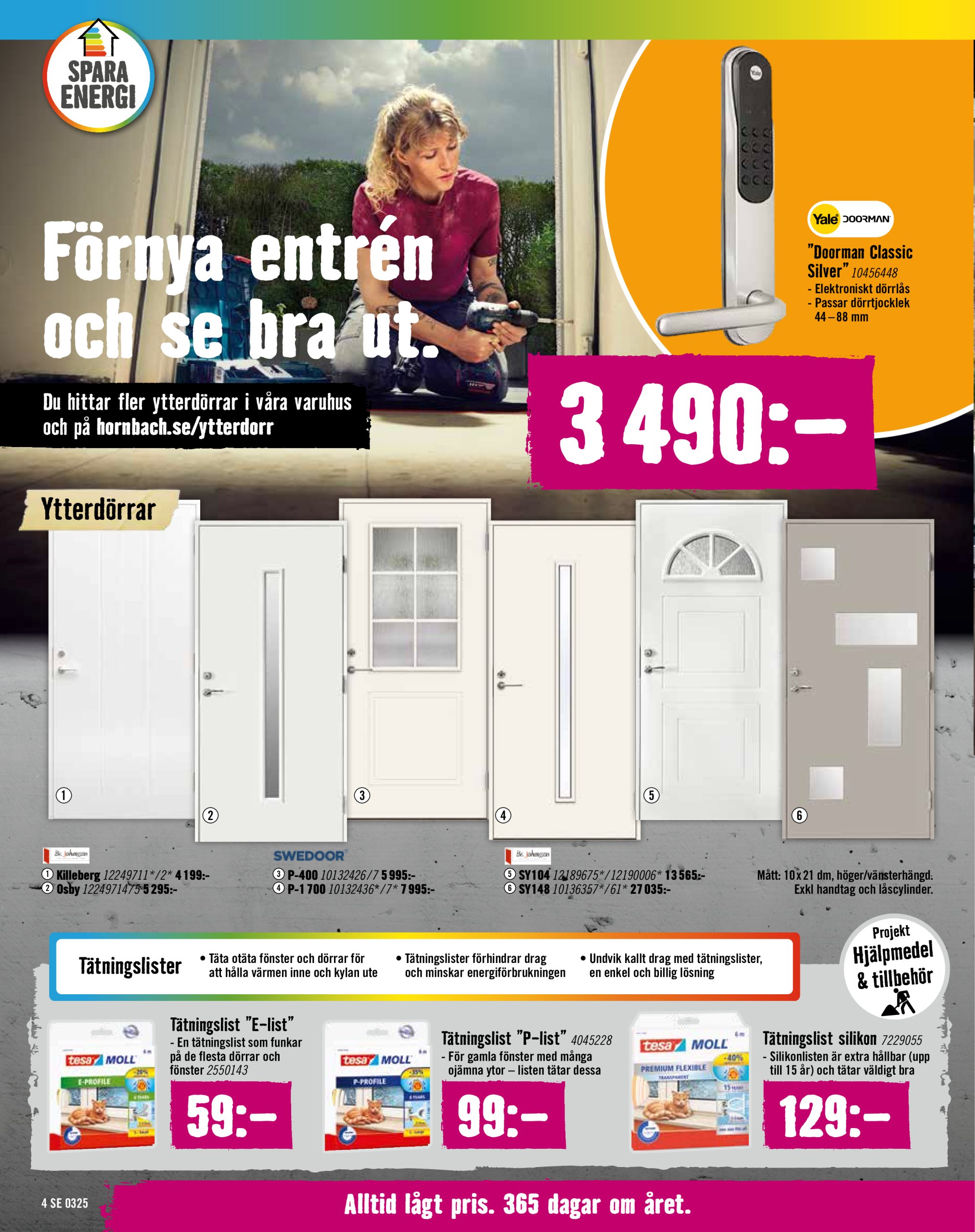 hornbach - Hornbach-reklambladet giltigt från 17/03 - 09/04 - page: 4