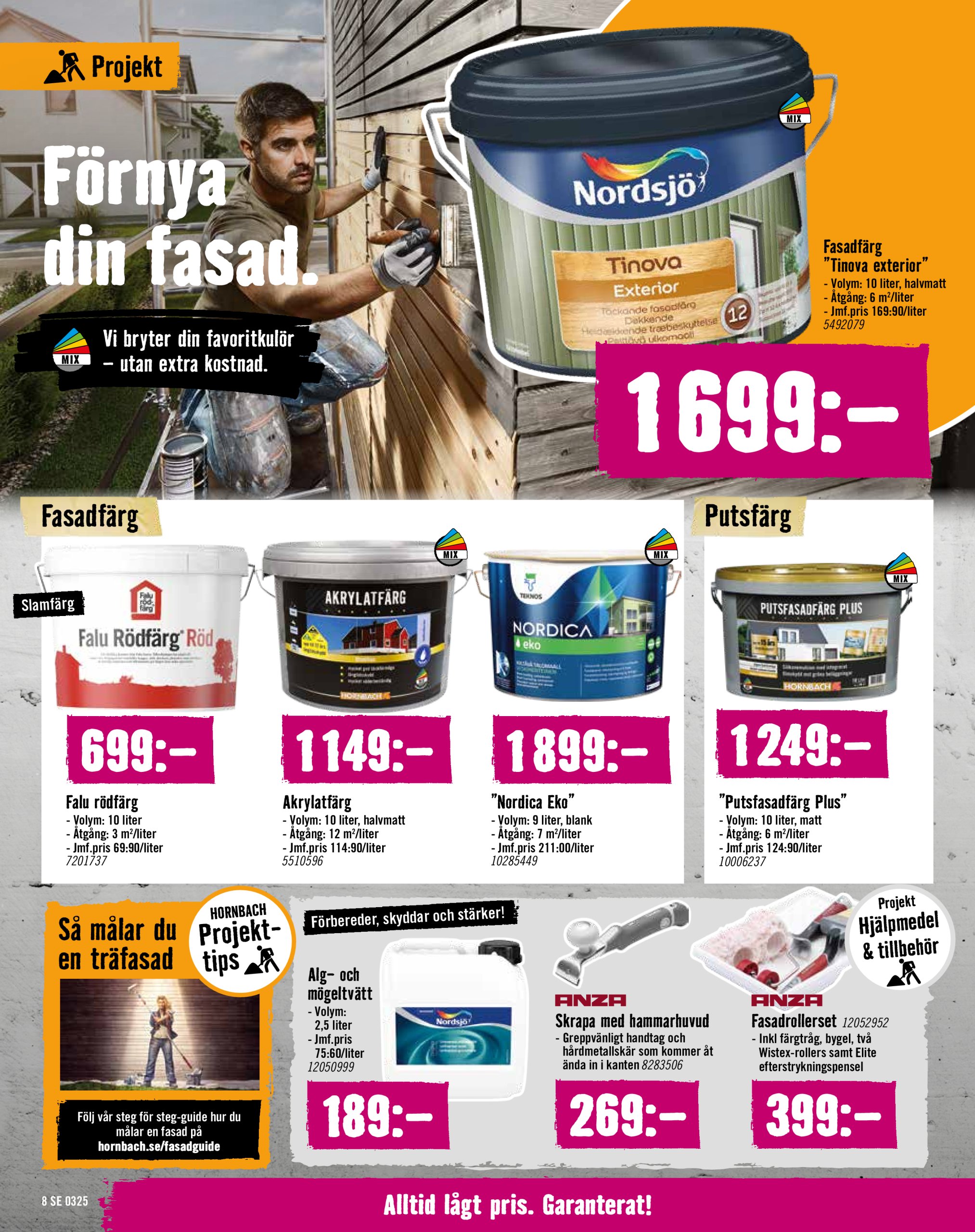 hornbach - Hornbach-reklambladet giltigt från 17/03 - 09/04 - page: 8