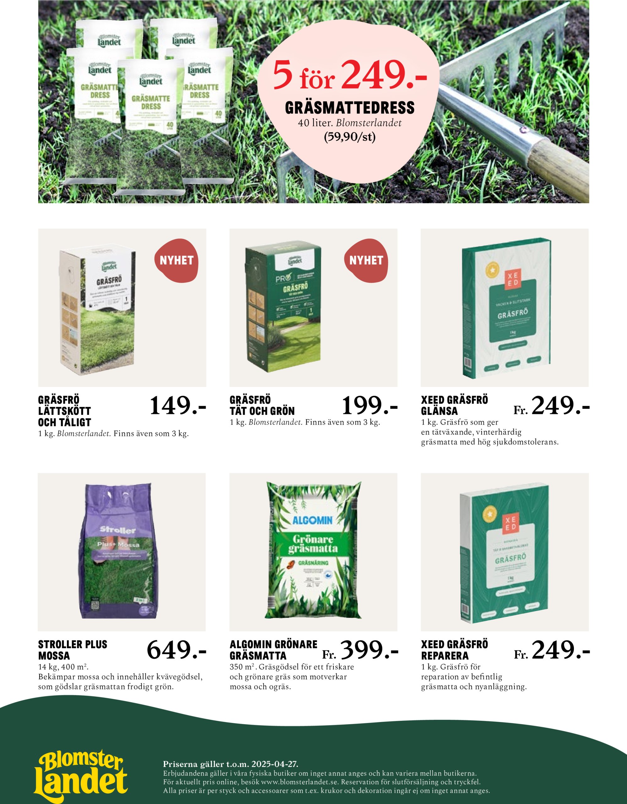 blomster-landet - Blomster Landet-reklambladet giltigt från 22/04 - 27/04 - page: 14