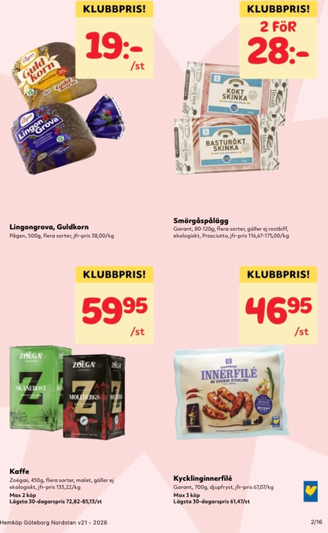 hemkop - Aktuellt Hemköp reklamblad från måndag, 18/05/2026 till söndag, 24/05/2026 - page: 2