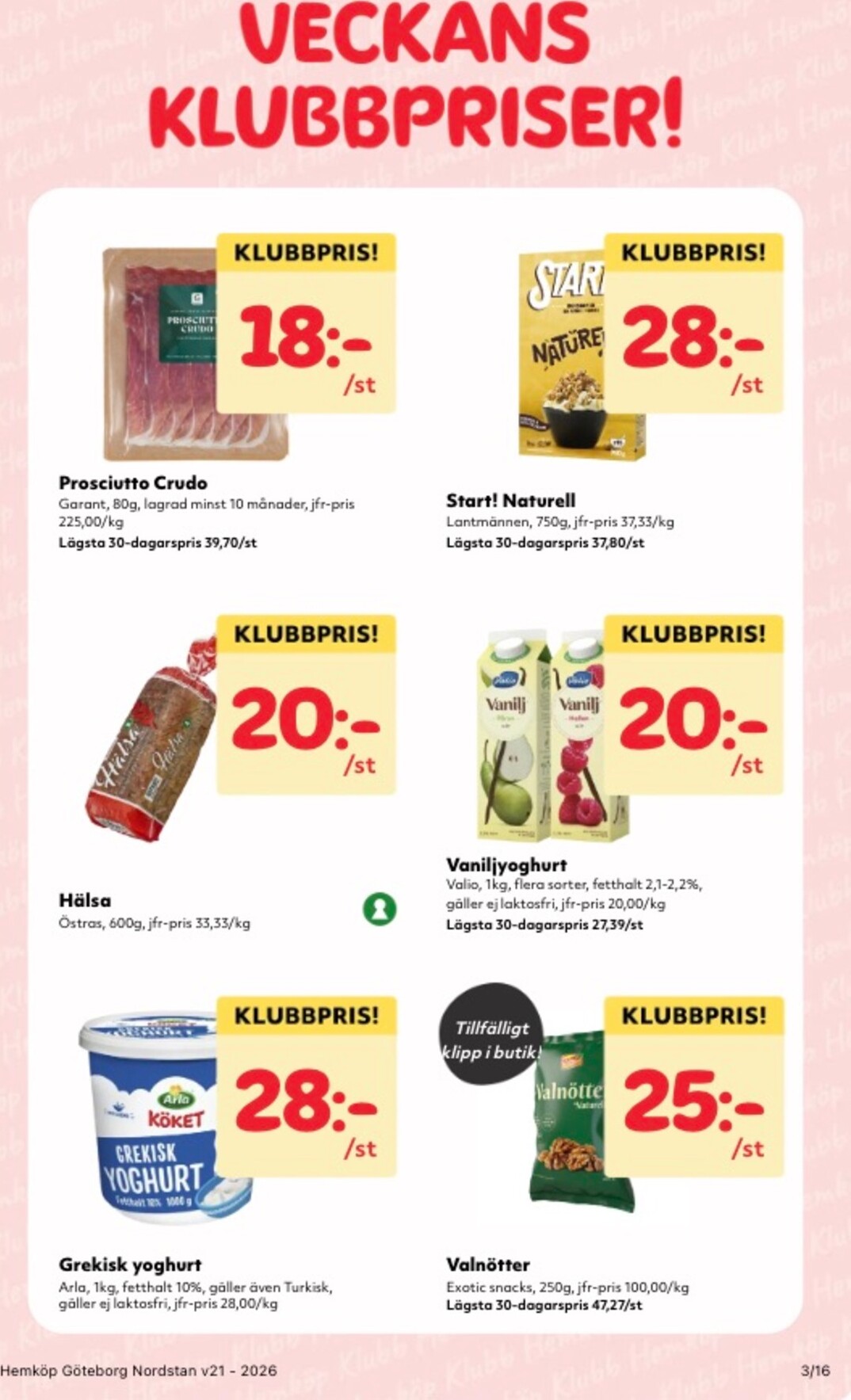 hemkop - Aktuellt Hemköp reklamblad från måndag, 18/05/2026 till söndag, 24/05/2026 - page: 3