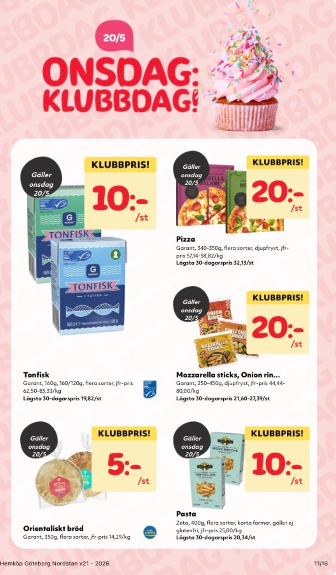 hemkop - Aktuellt Hemköp reklamblad från måndag, 18/05/2026 till söndag, 24/05/2026 - page: 11