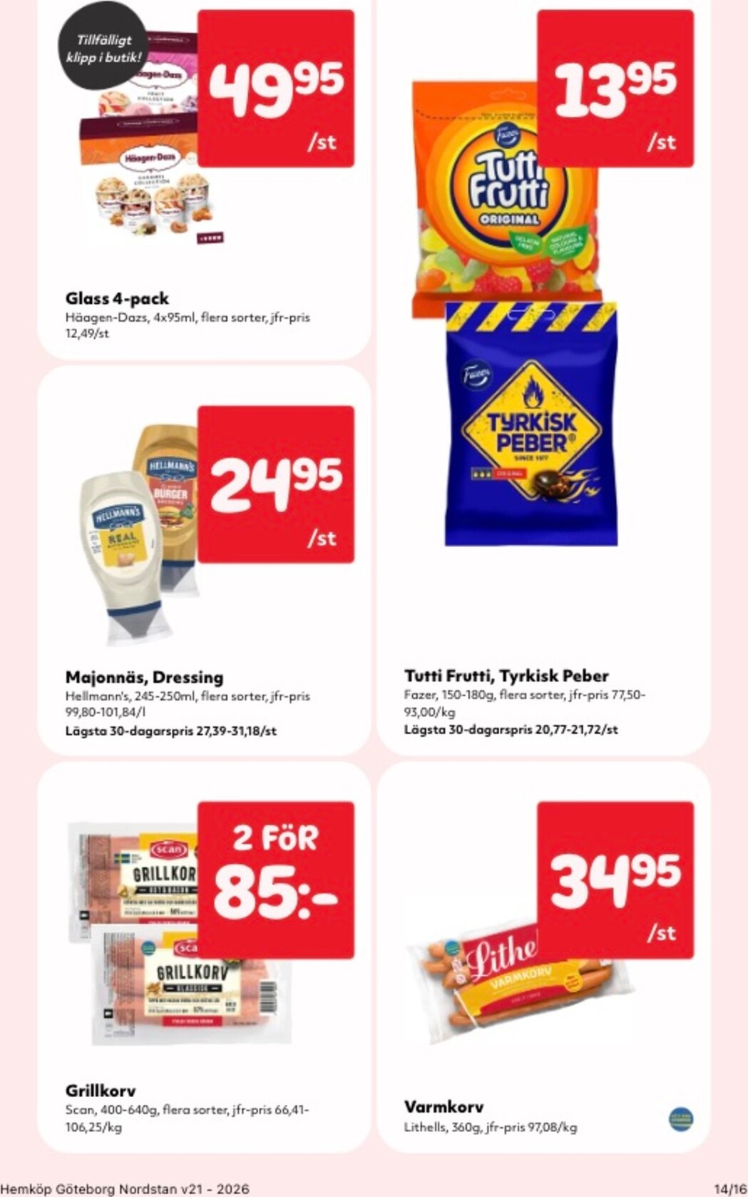 hemkop - Aktuellt Hemköp reklamblad från måndag, 18/05/2026 till söndag, 24/05/2026 - page: 14