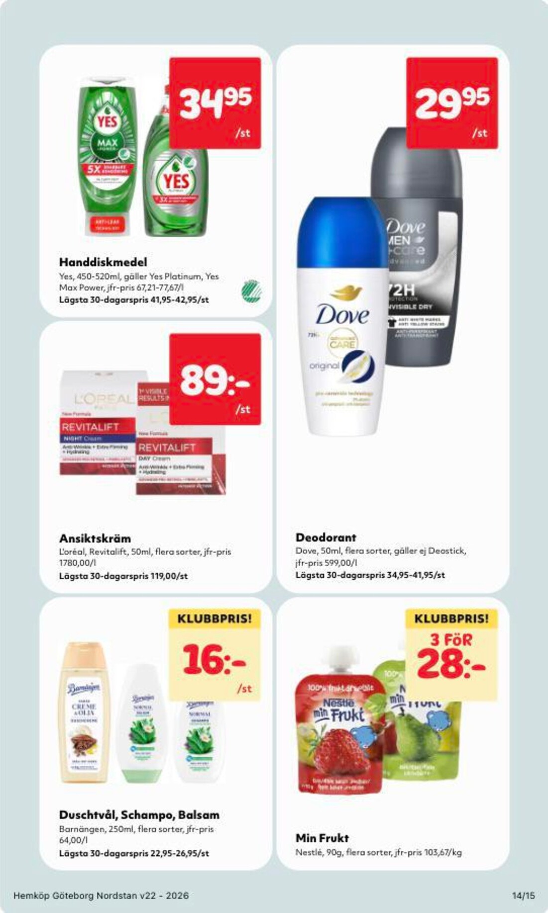 hemkop - Aktuellt Hemköp reklamblad från måndag, 25/05/2026 till söndag, 31/05/2026 - page: 14