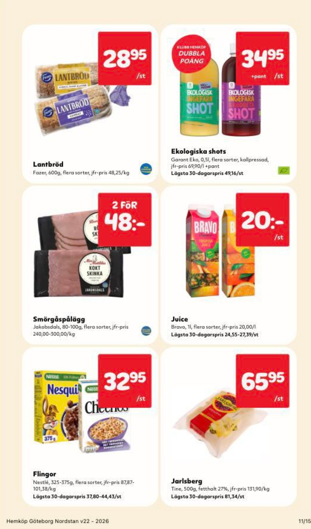 hemkop - Aktuellt Hemköp reklamblad från måndag, 25/05/2026 till söndag, 31/05/2026 - page: 11