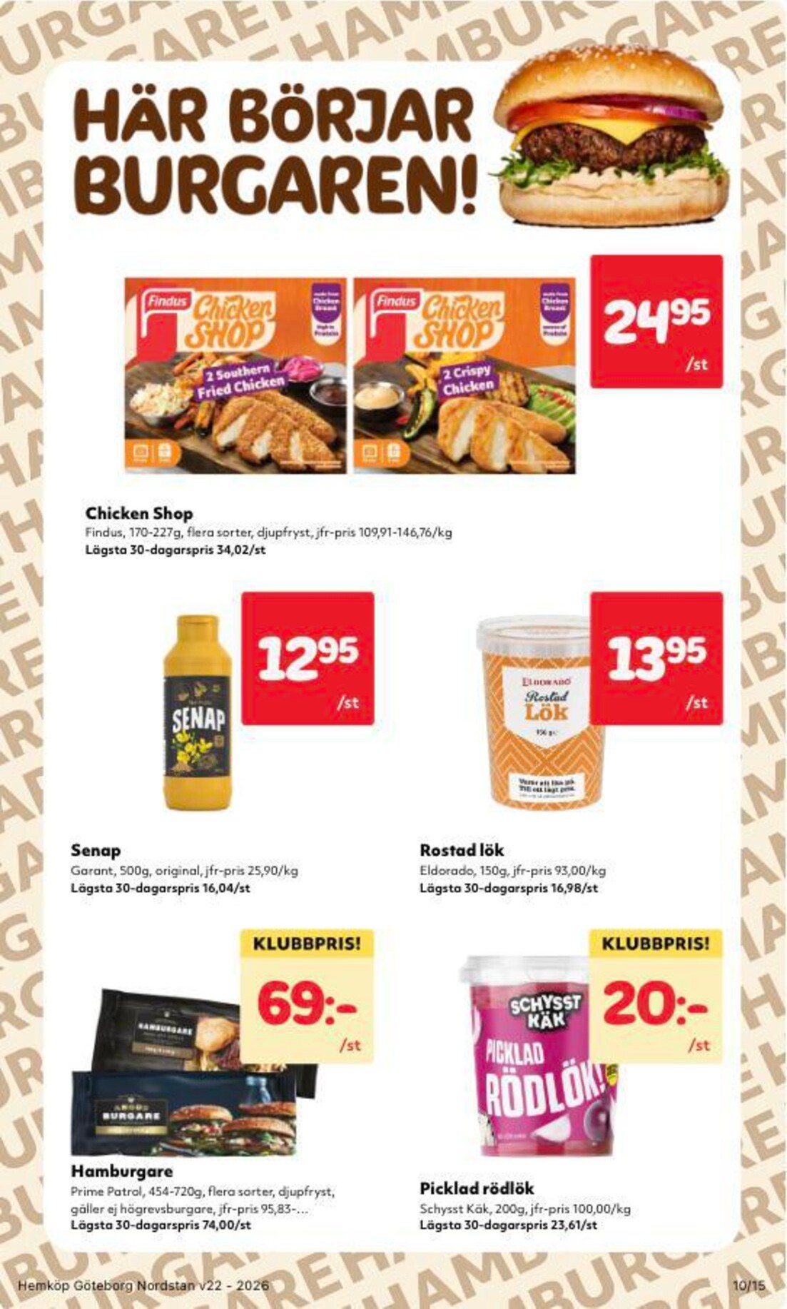 hemkop - Aktuellt Hemköp reklamblad från måndag, 25/05/2026 till söndag, 31/05/2026 - page: 10