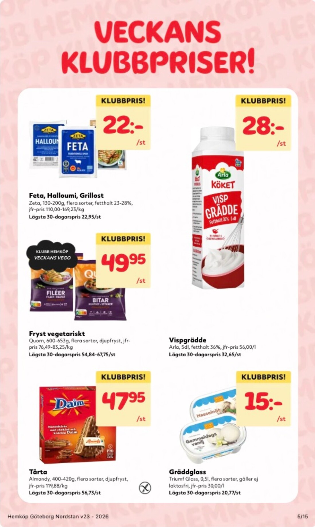 hemkop - Aktuellt Hemköp reklamblad från måndag, 01/06/2026 till söndag, 07/06/2026 - page: 5