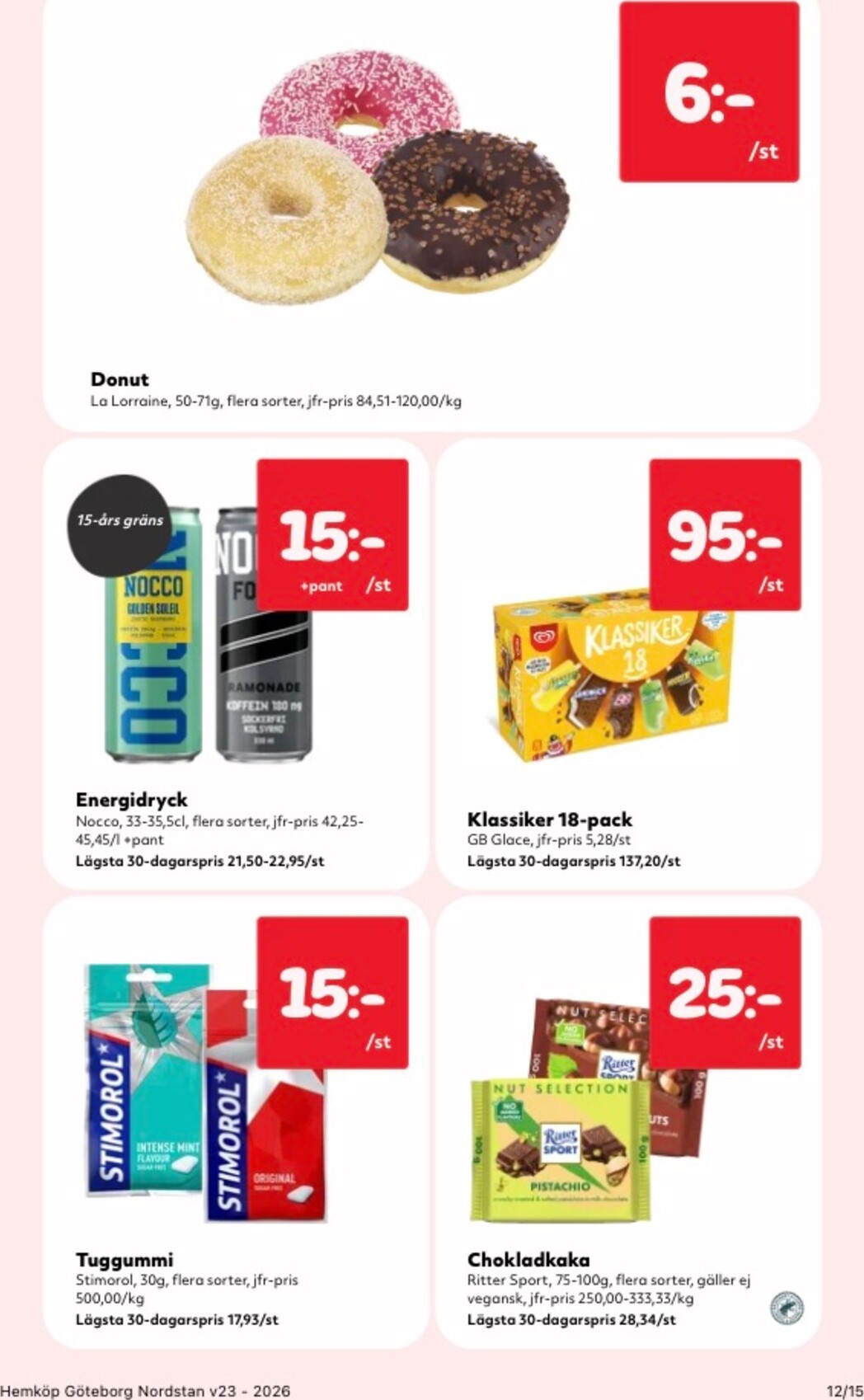 hemkop - Aktuellt Hemköp reklamblad från måndag, 01/06/2026 till söndag, 07/06/2026 - page: 12