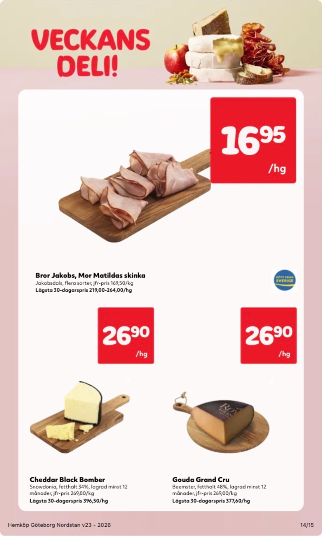 hemkop - Aktuellt Hemköp reklamblad från måndag, 01/06/2026 till söndag, 07/06/2026 - page: 14