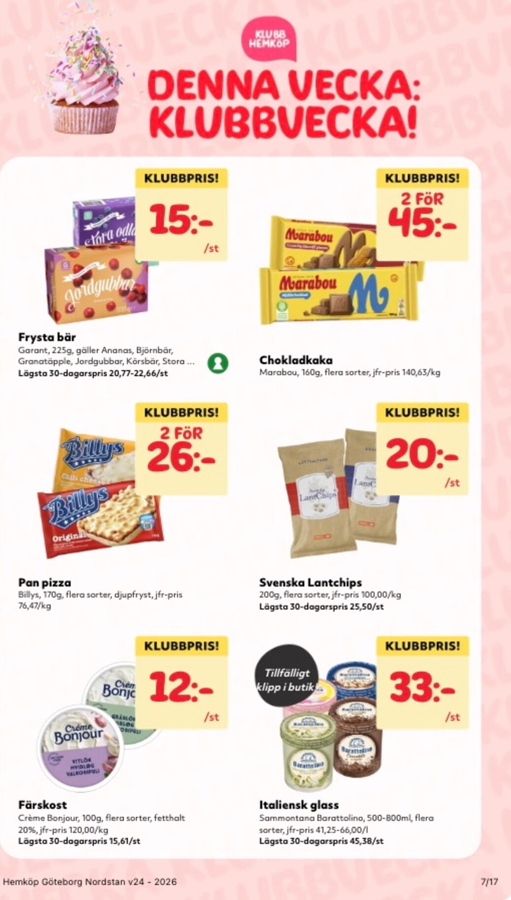 hemkop - Aktuellt Hemköp reklamblad från måndag, 08/06/2026 till söndag, 14/06/2026 - page: 7