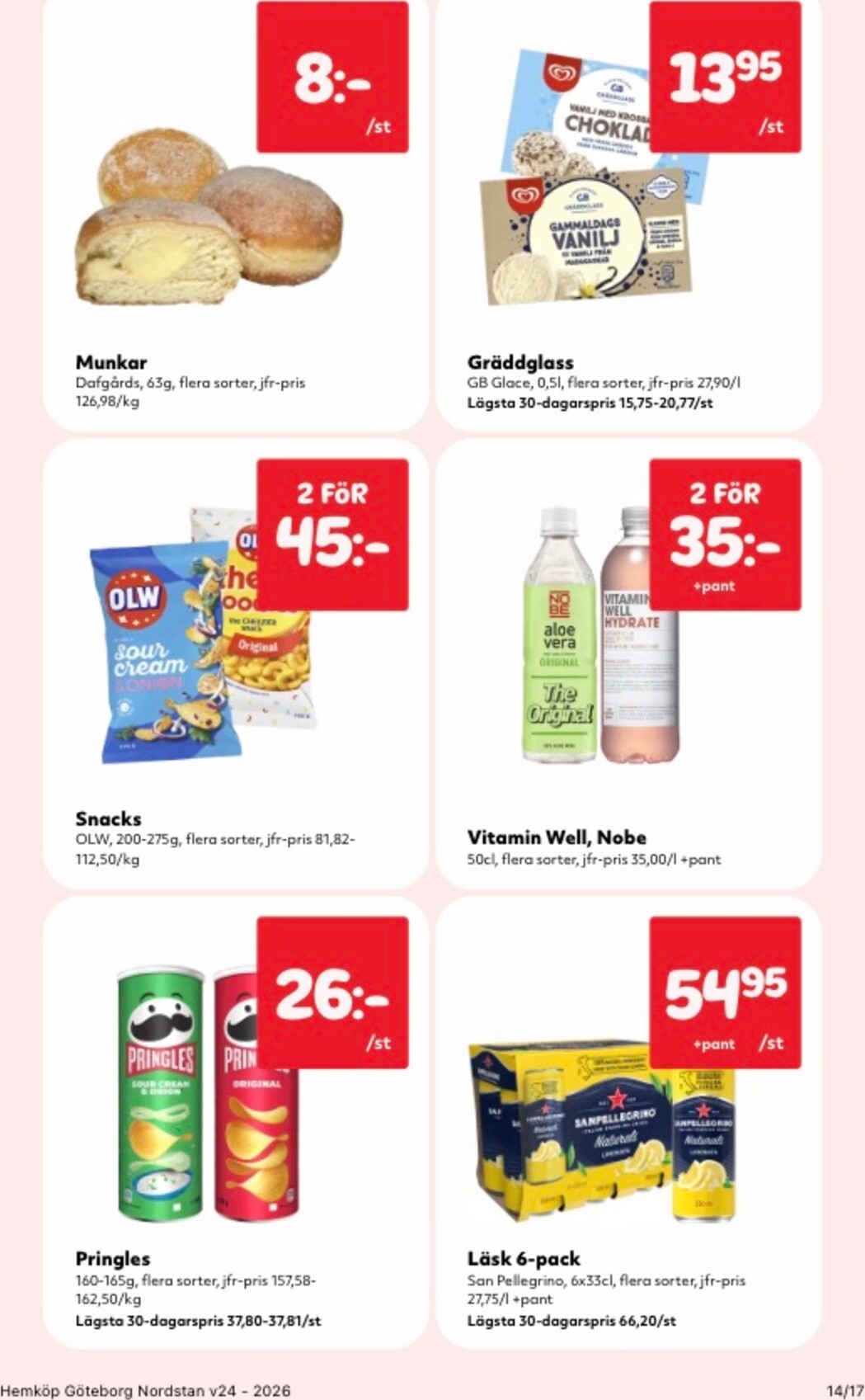 hemkop - Aktuellt Hemköp reklamblad från måndag, 08/06/2026 till söndag, 14/06/2026 - page: 14