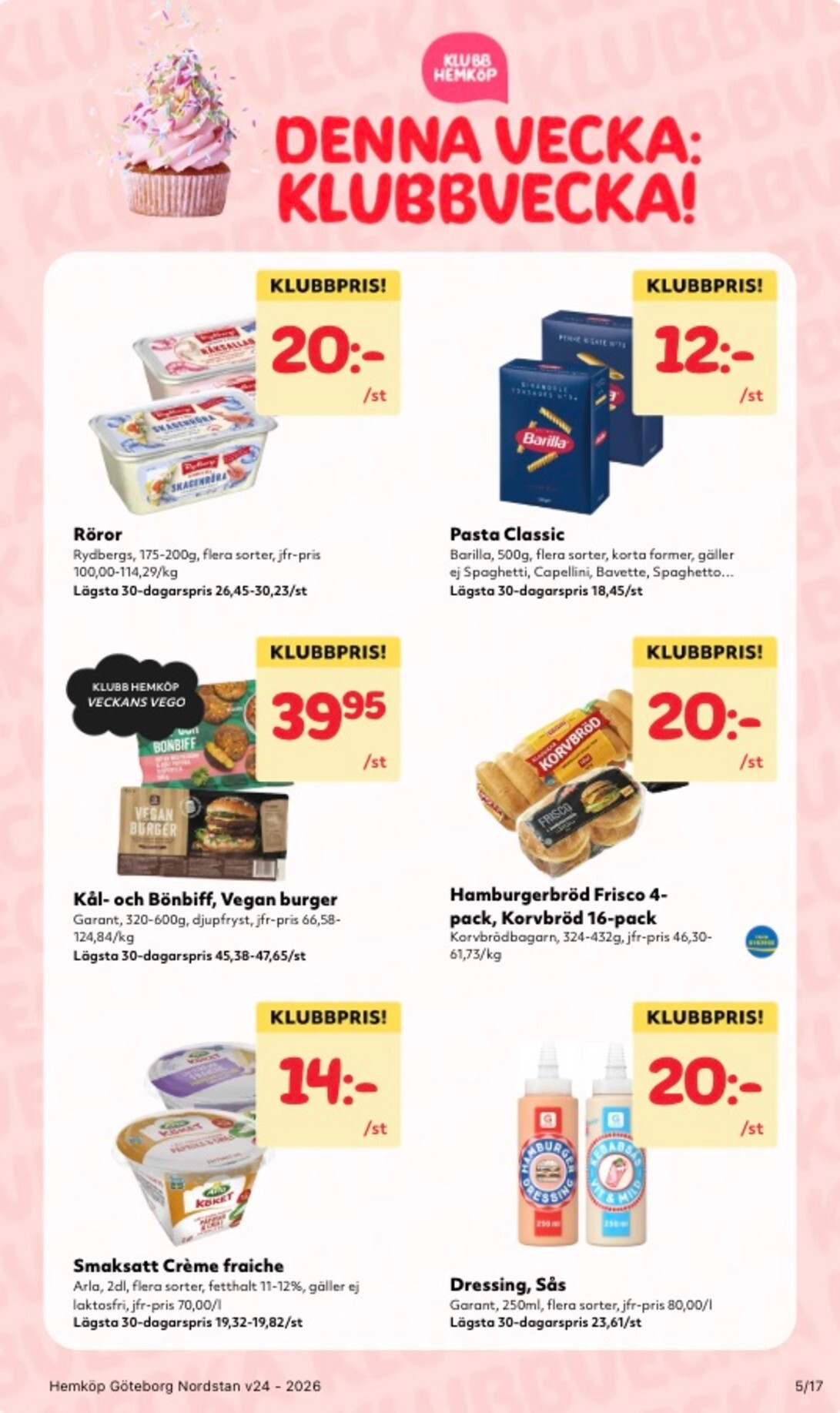 hemkop - Aktuellt Hemköp reklamblad från måndag, 08/06/2026 till söndag, 14/06/2026 - page: 5