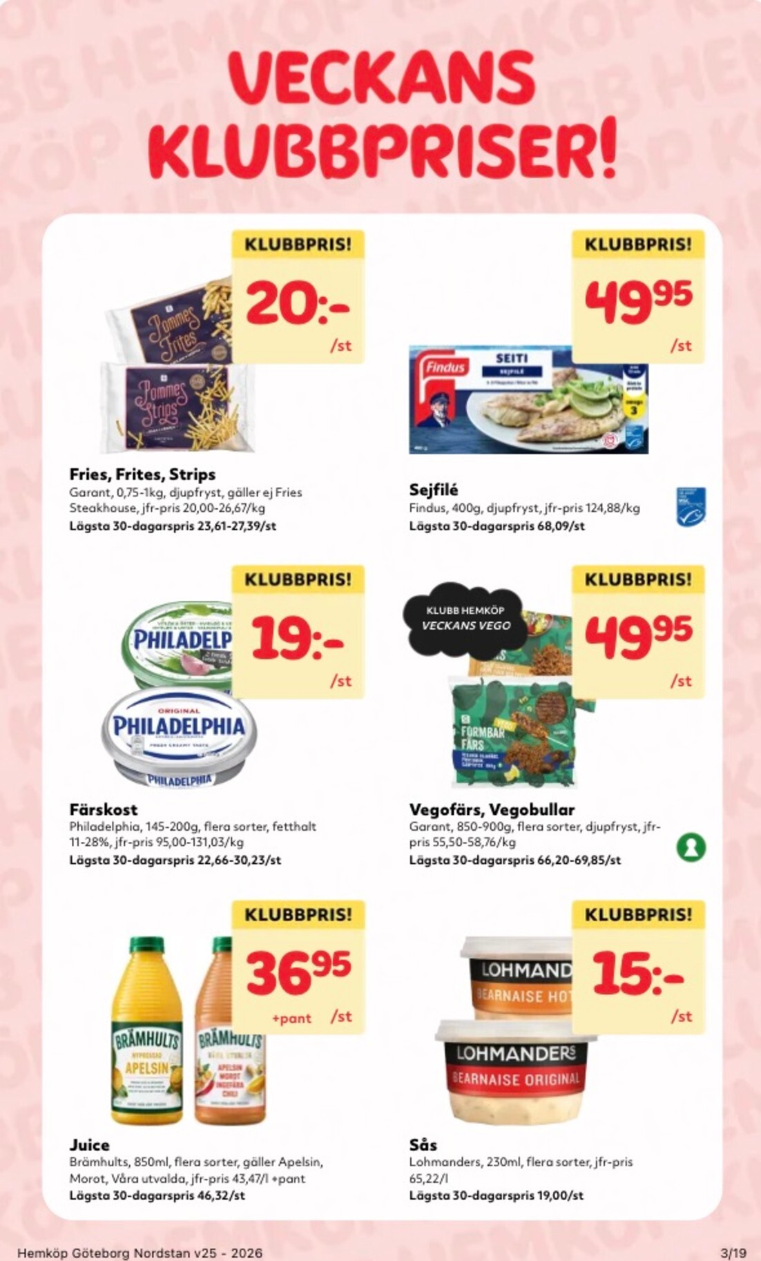 hemkop - Aktuellt Hemköp reklamblad från måndag, 15/06/2026 till söndag, 21/06/2026 - page: 3