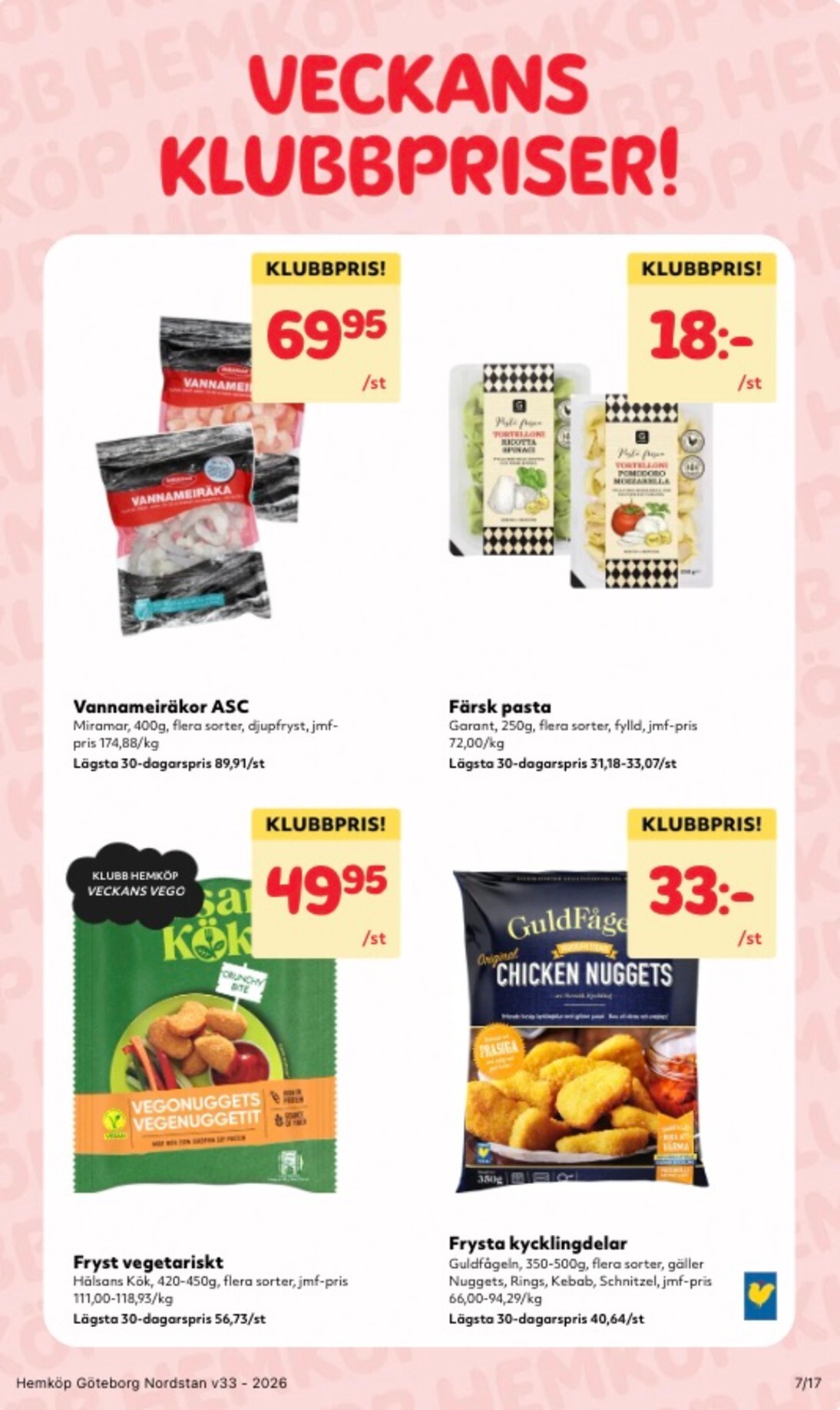 hemkop - Aktuellt Hemköp reklamblad från måndag, 10/08/2026 till söndag, 16/08/2026 - page: 7