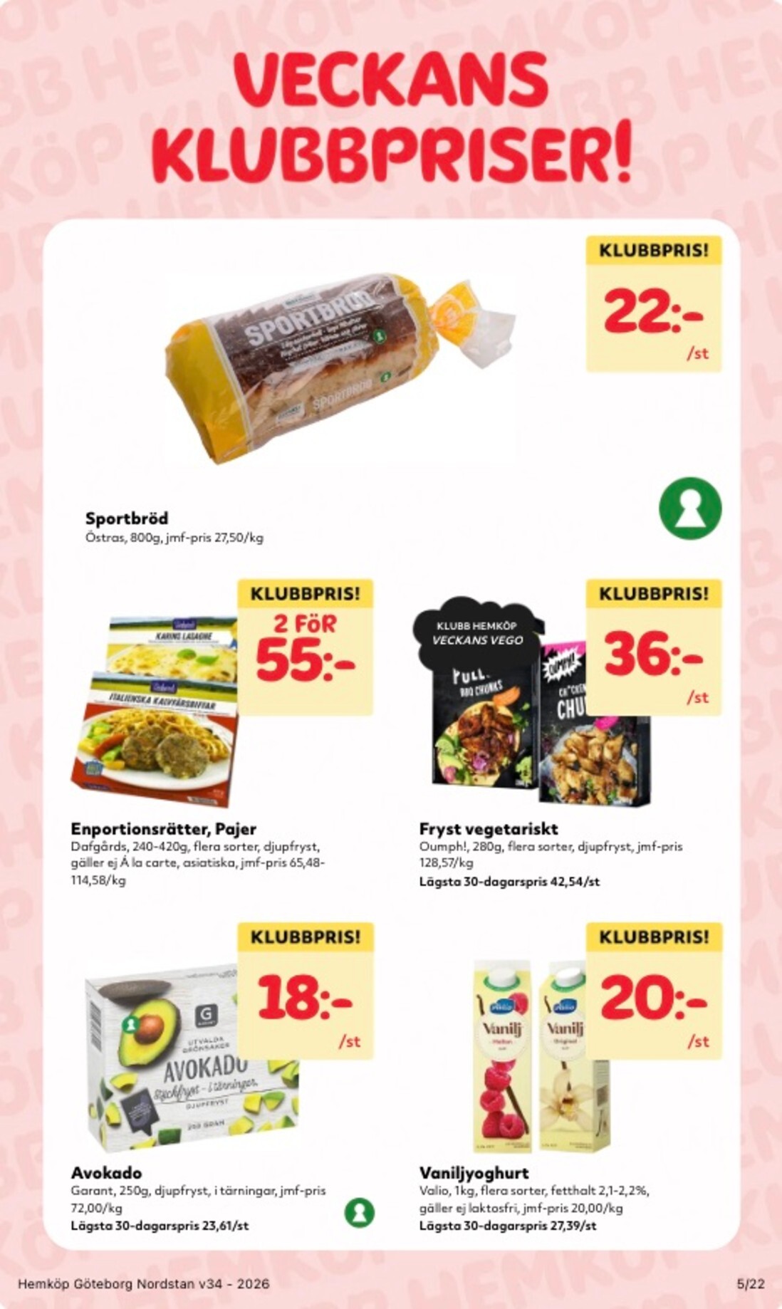hemkop - Aktuellt Hemköp reklamblad från måndag, 17/08/2026 till söndag, 23/08/2026 - page: 5
