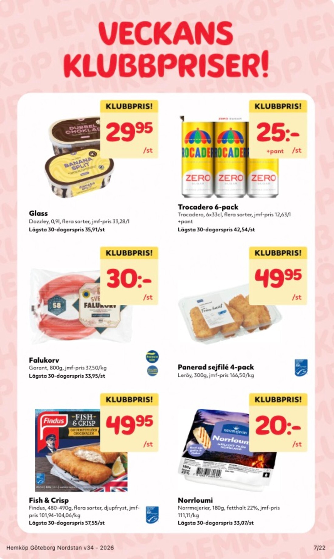 hemkop - Aktuellt Hemköp reklamblad från måndag, 17/08/2026 till söndag, 23/08/2026 - page: 7