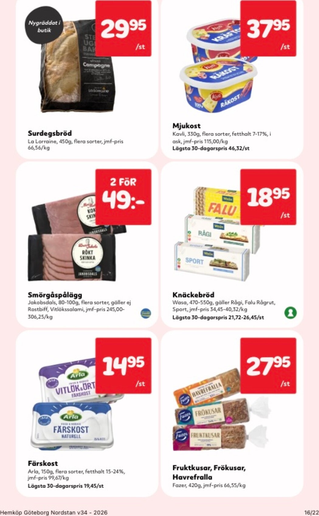 hemkop - Aktuellt Hemköp reklamblad från måndag, 17/08/2026 till söndag, 23/08/2026 - page: 16