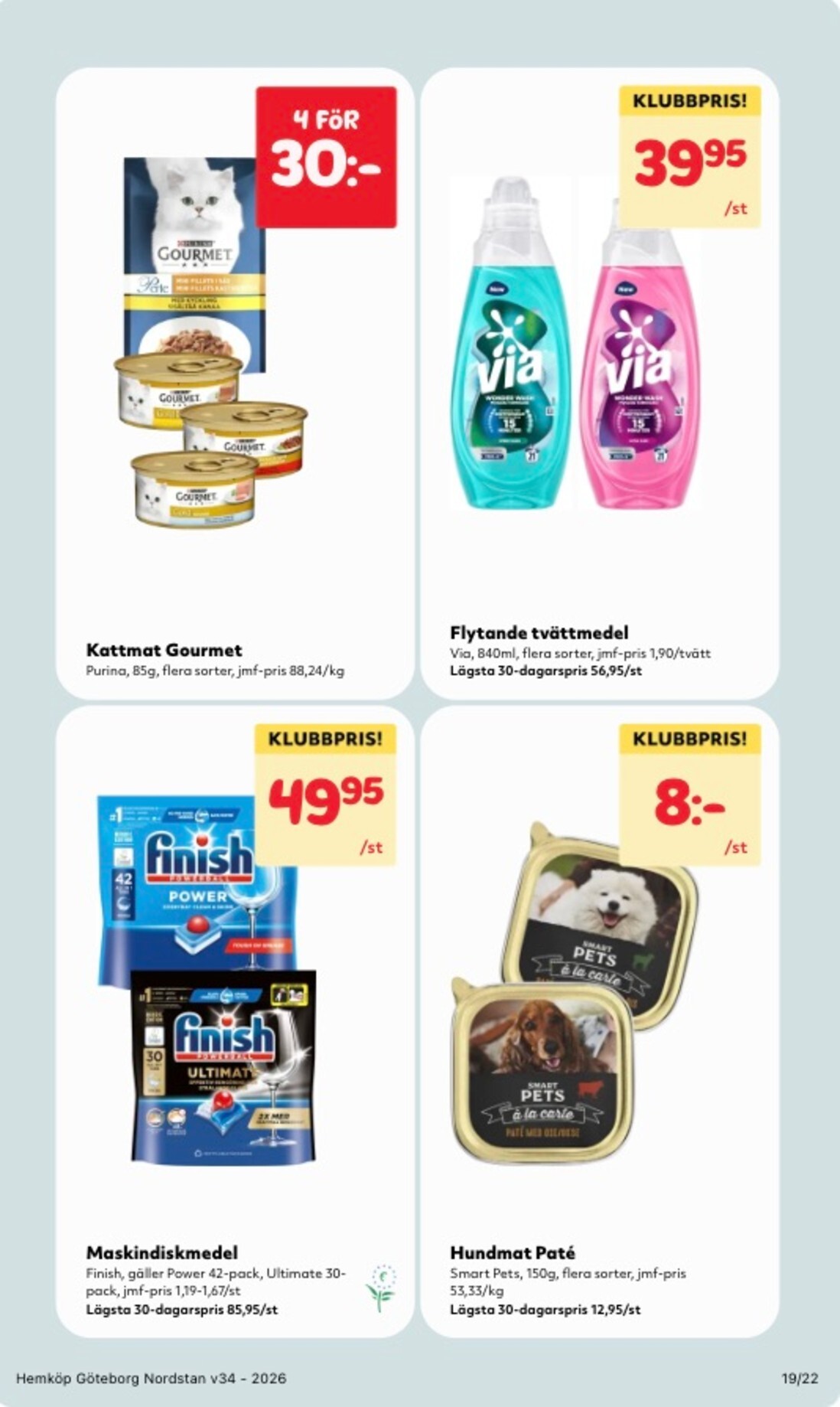 hemkop - Aktuellt Hemköp reklamblad från måndag, 17/08/2026 till söndag, 23/08/2026 - page: 19