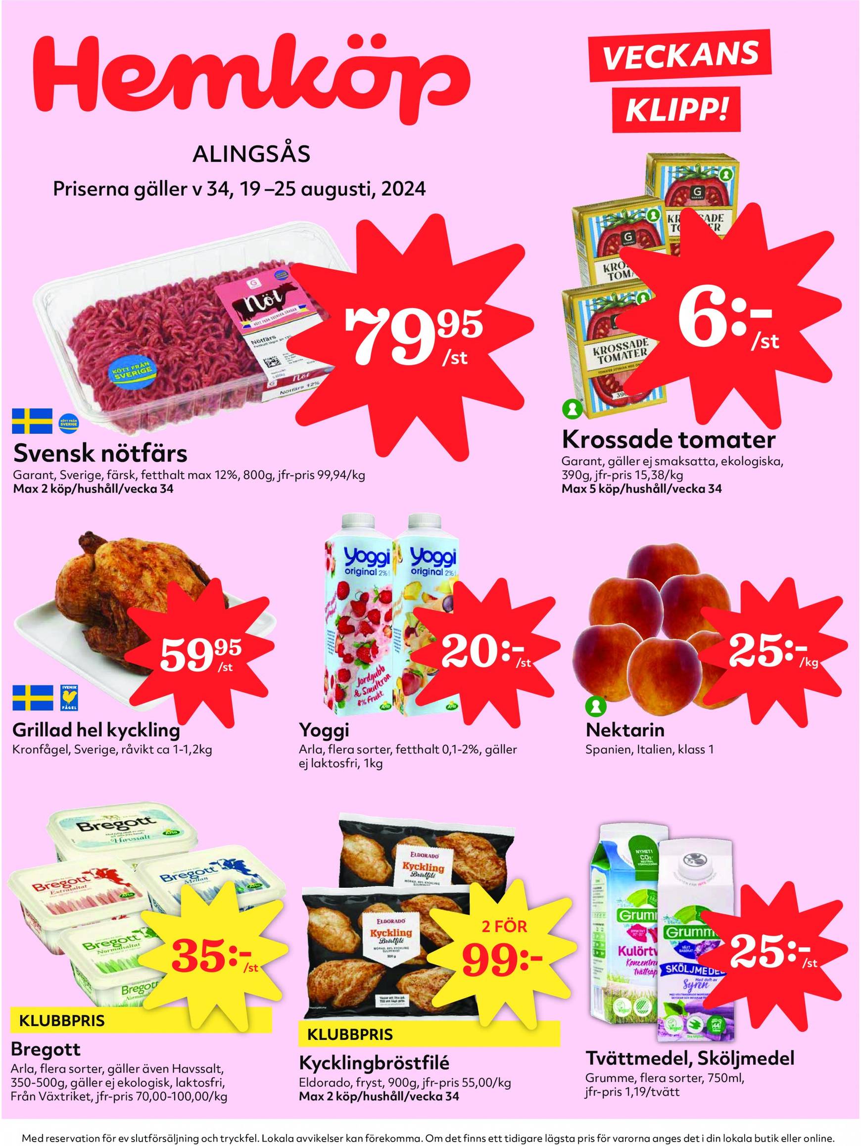 hemkop - Hemköp-reklambladet giltigt från 19.08. - 25.08.