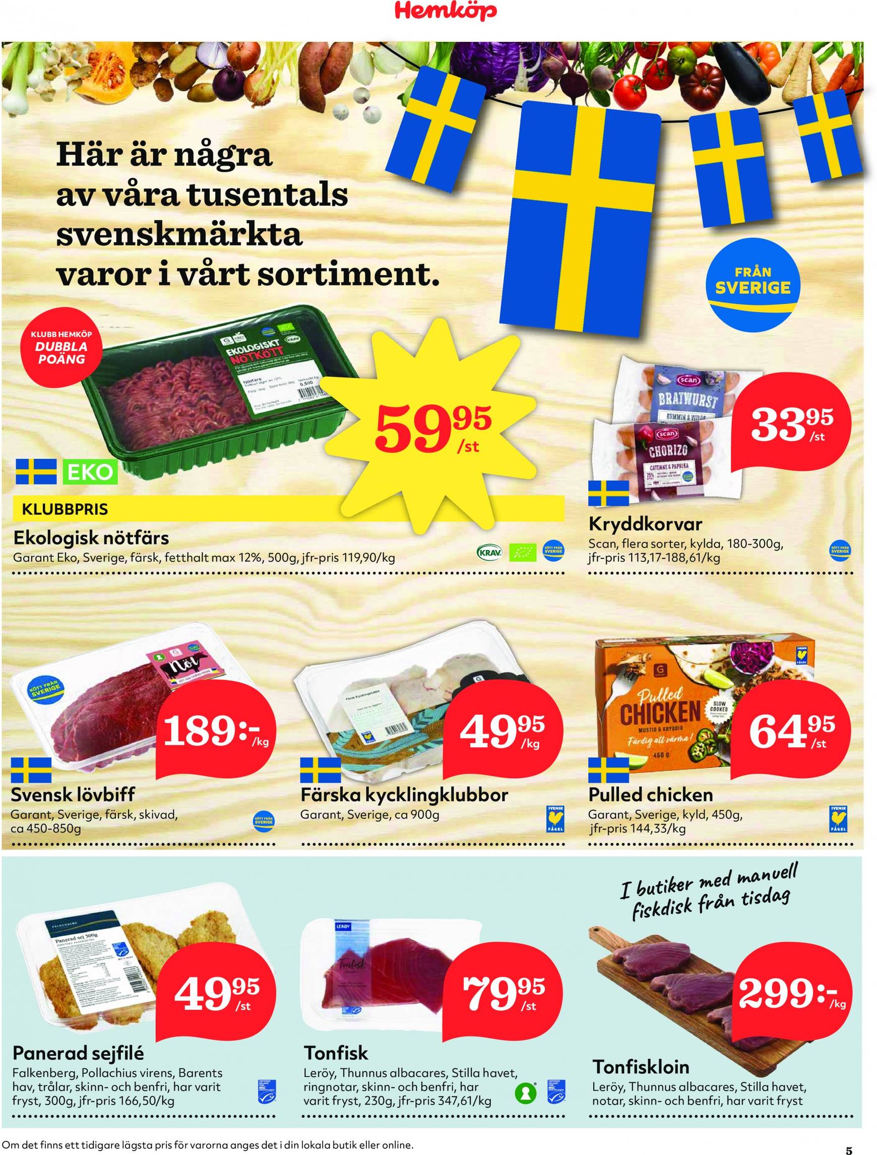 hemkop - Hemköp-reklambladet giltigt från 02.09. - 08.09. - page: 5