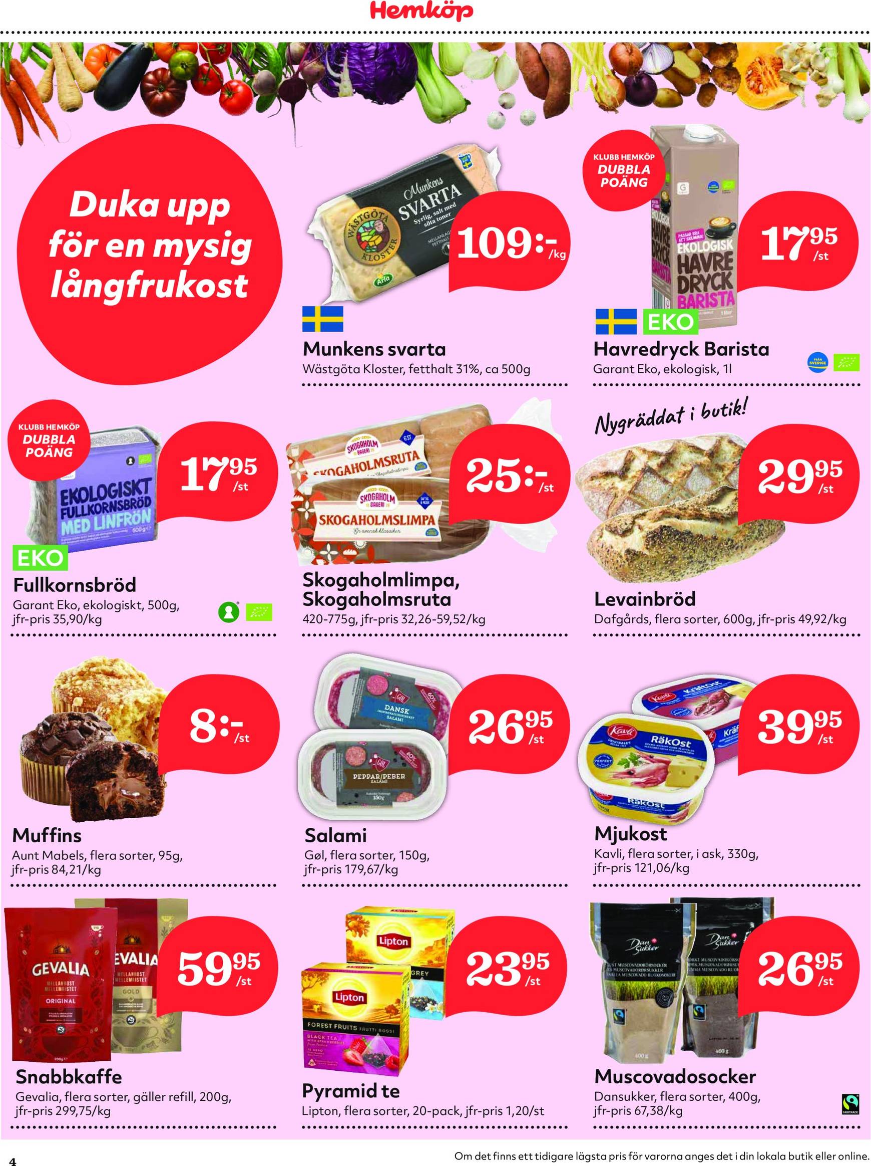 hemkop - Hemköp-reklambladet är giltigt från 14.10. - 20.10. - page: 4