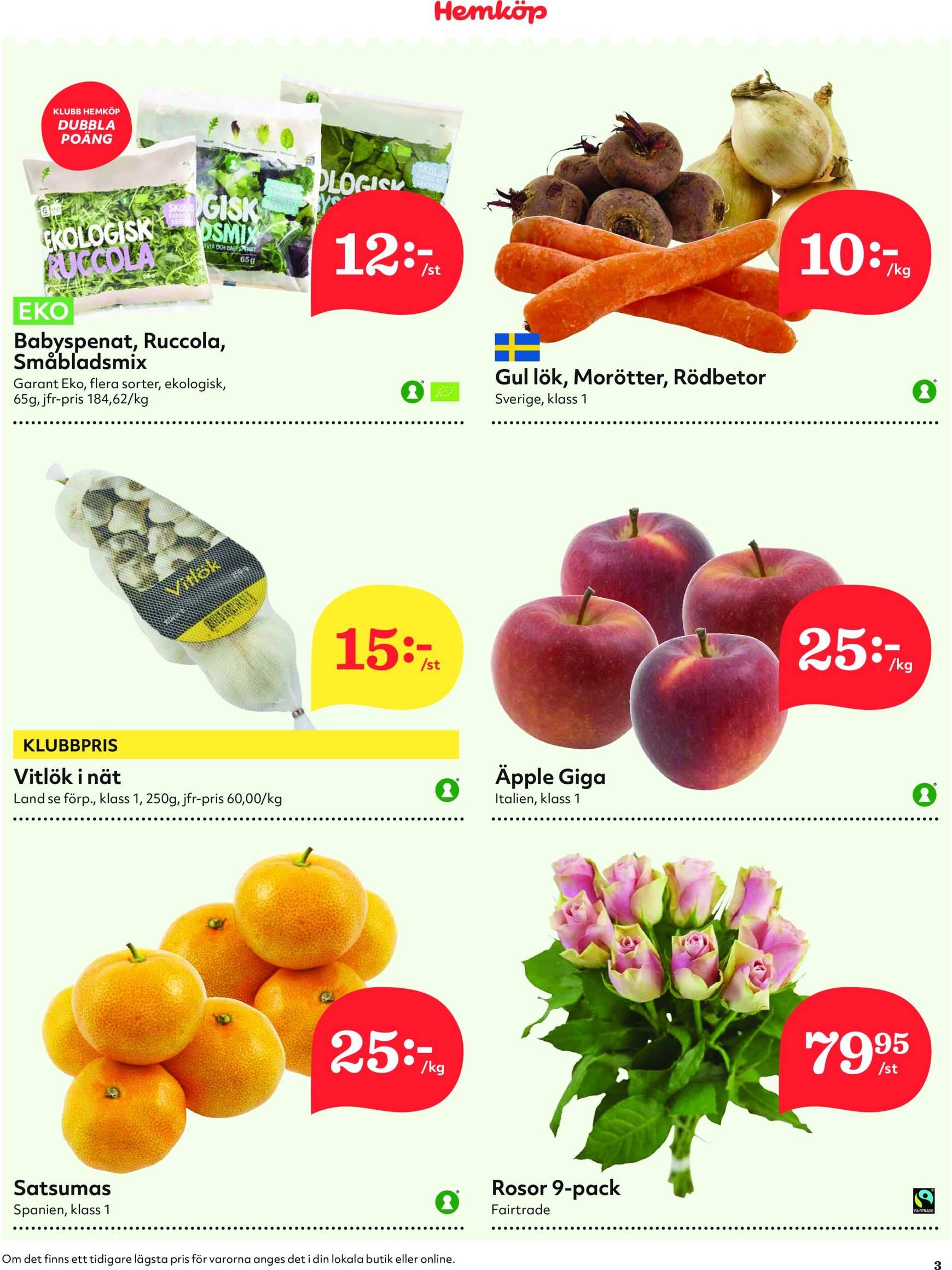 hemkop - Hemköp-reklambladet är giltigt från 14.10. - 20.10. - page: 3