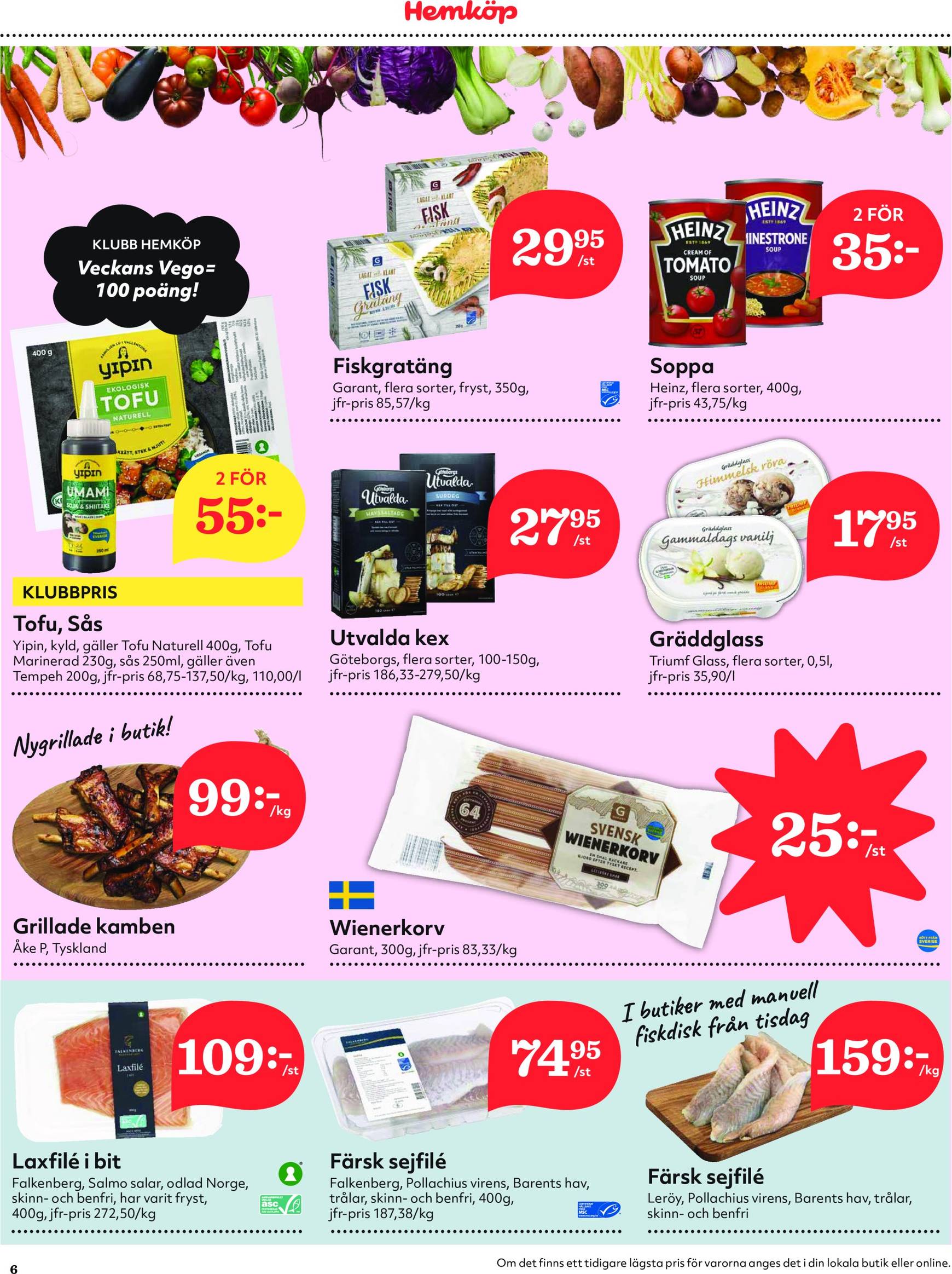 hemkop - Hemköp-reklambladet är giltigt från 14.10. - 20.10. - page: 6