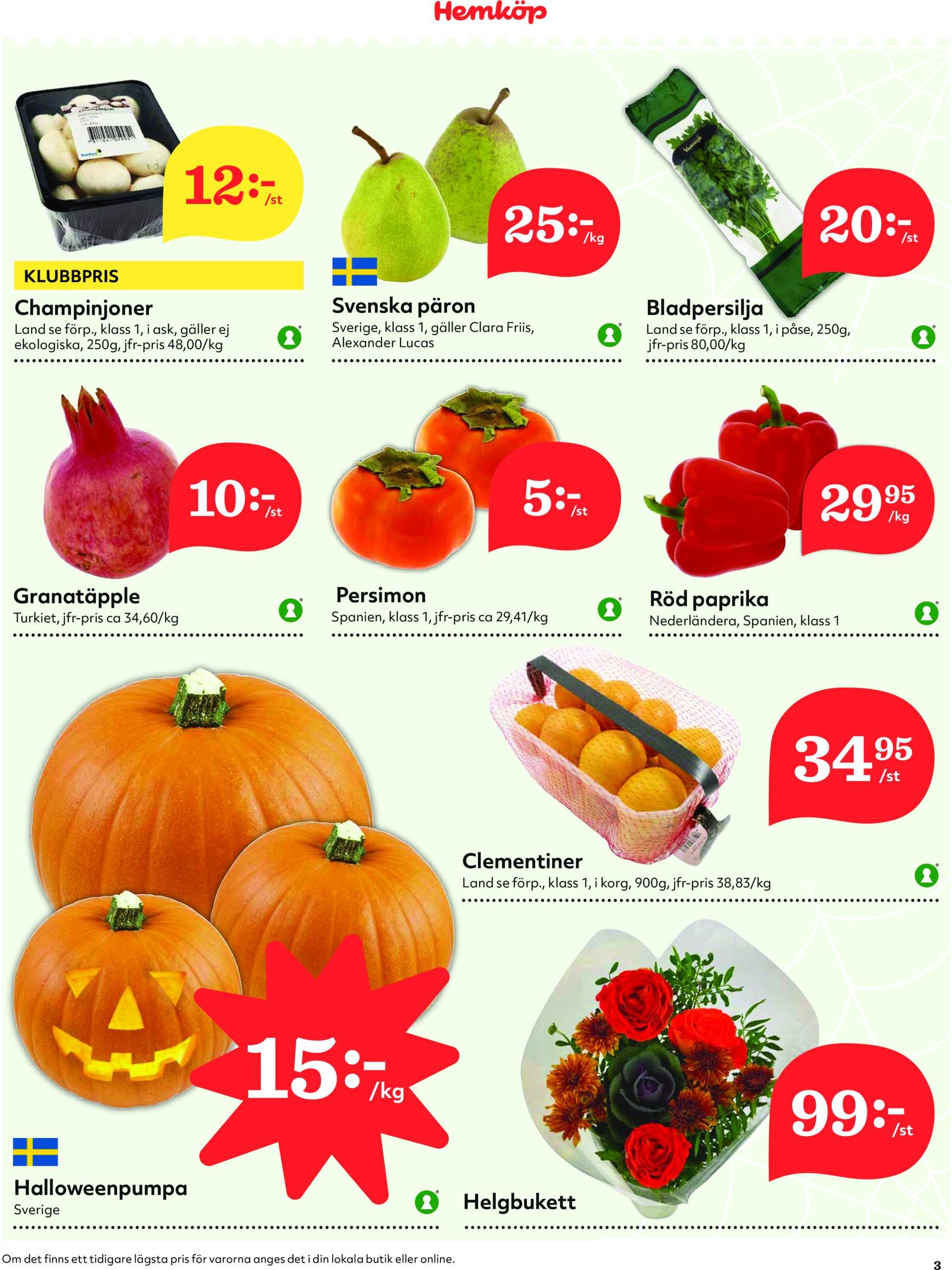 hemkop - Hemköp-reklambladet är giltigt från 21.10. - 27.10. - page: 3