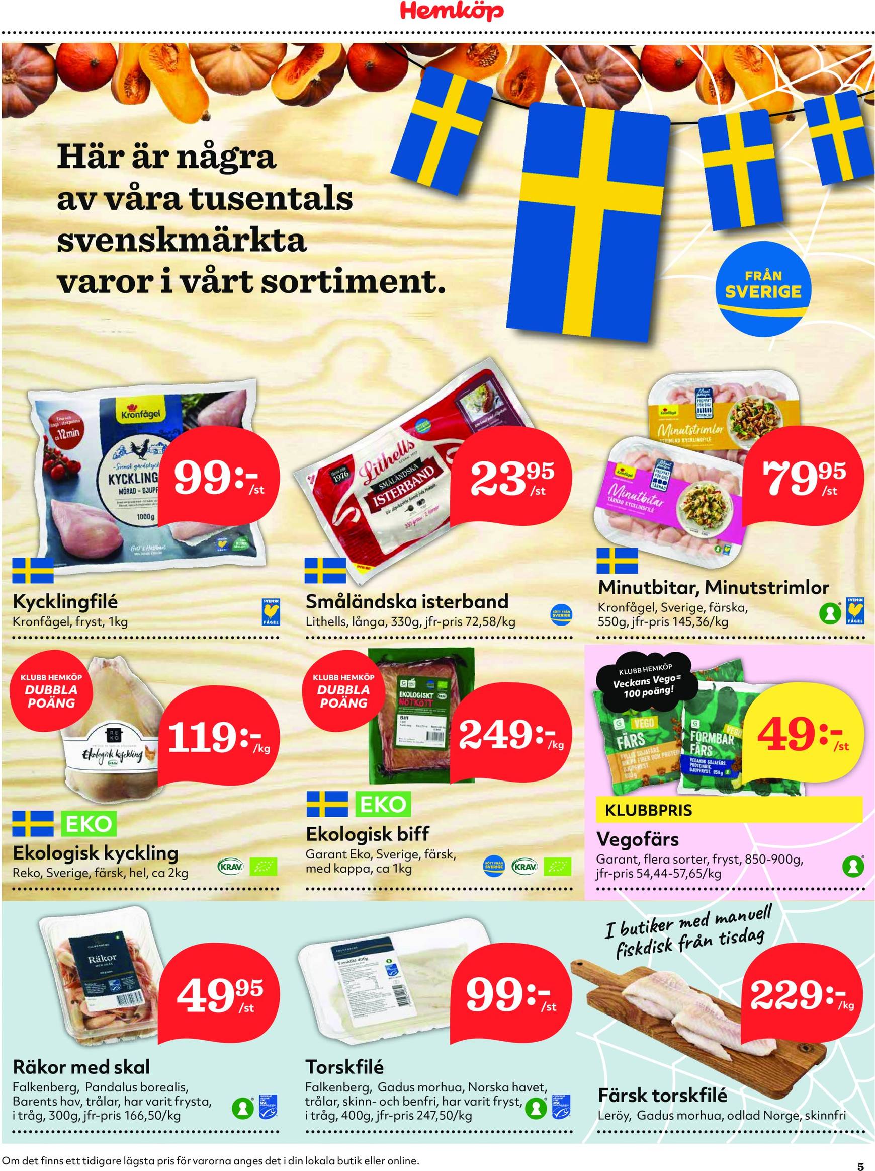 hemkop - Hemköp-reklambladet är giltigt från 21.10. - 27.10. - page: 5