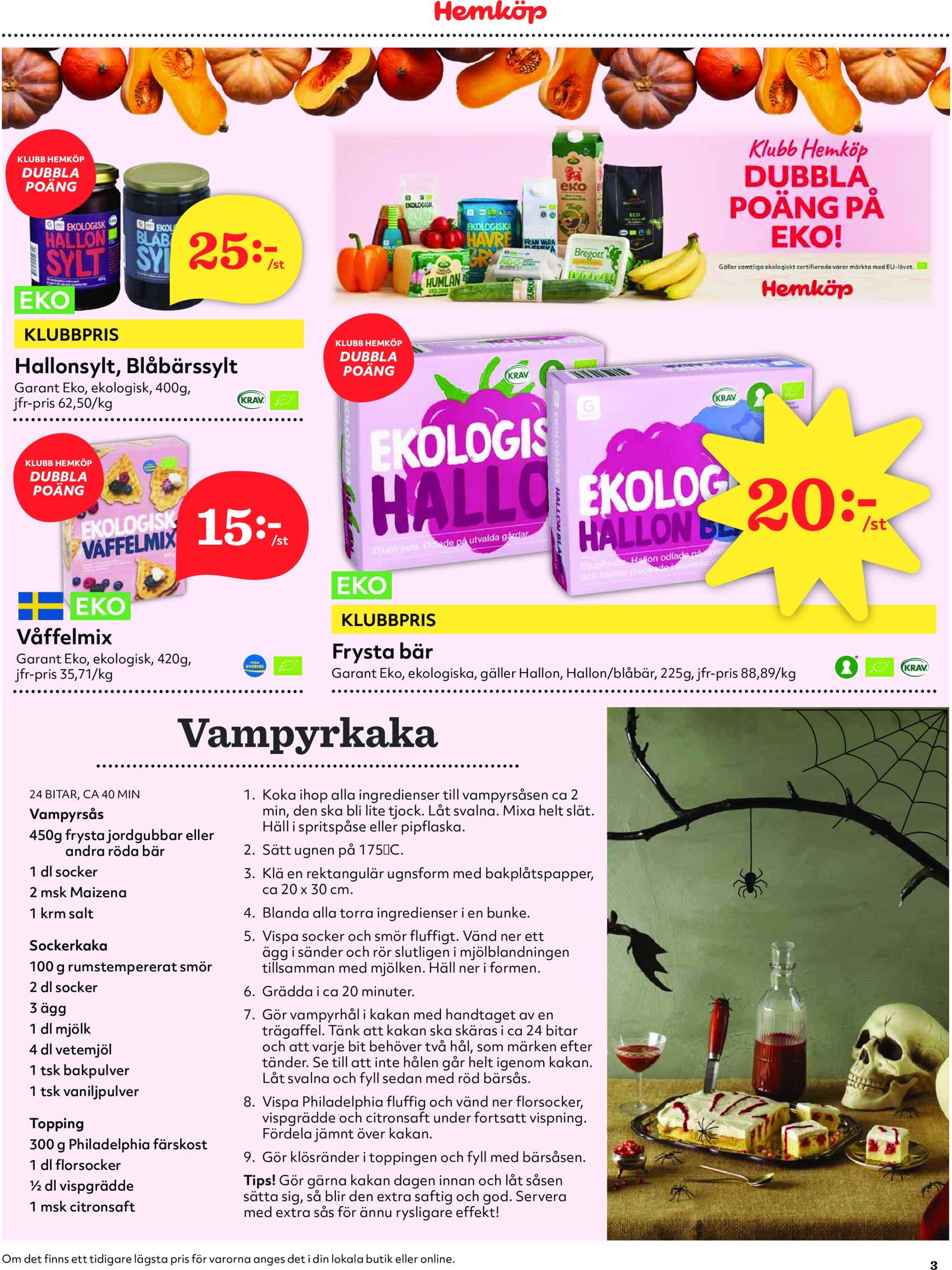 hemkop - Hemköp-reklambladet är giltigt från 28.10. - 03.11. - page: 3