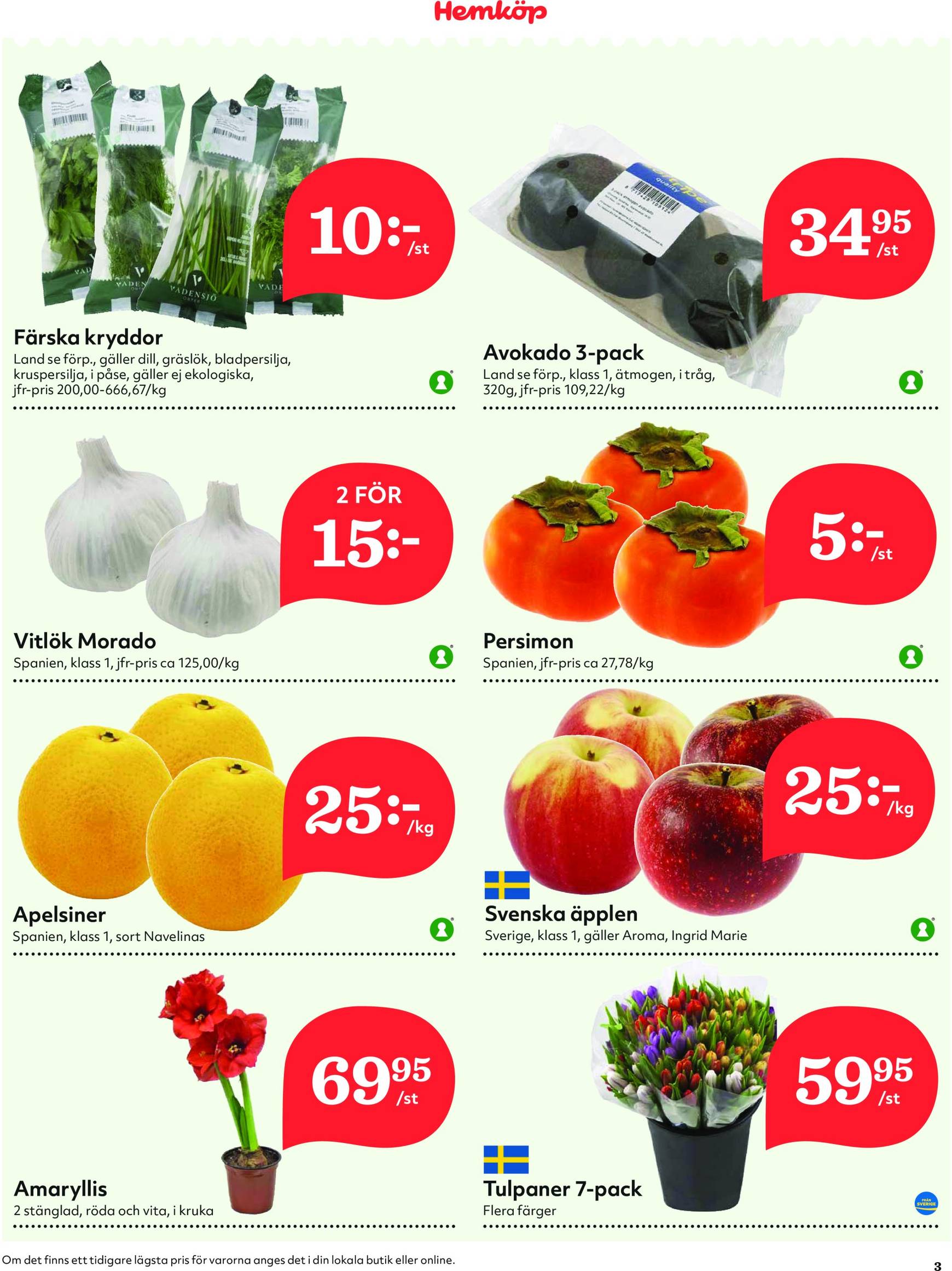 hemkop - Hemköp-reklambladet är giltigt från 11.11. - 17.11. - page: 3