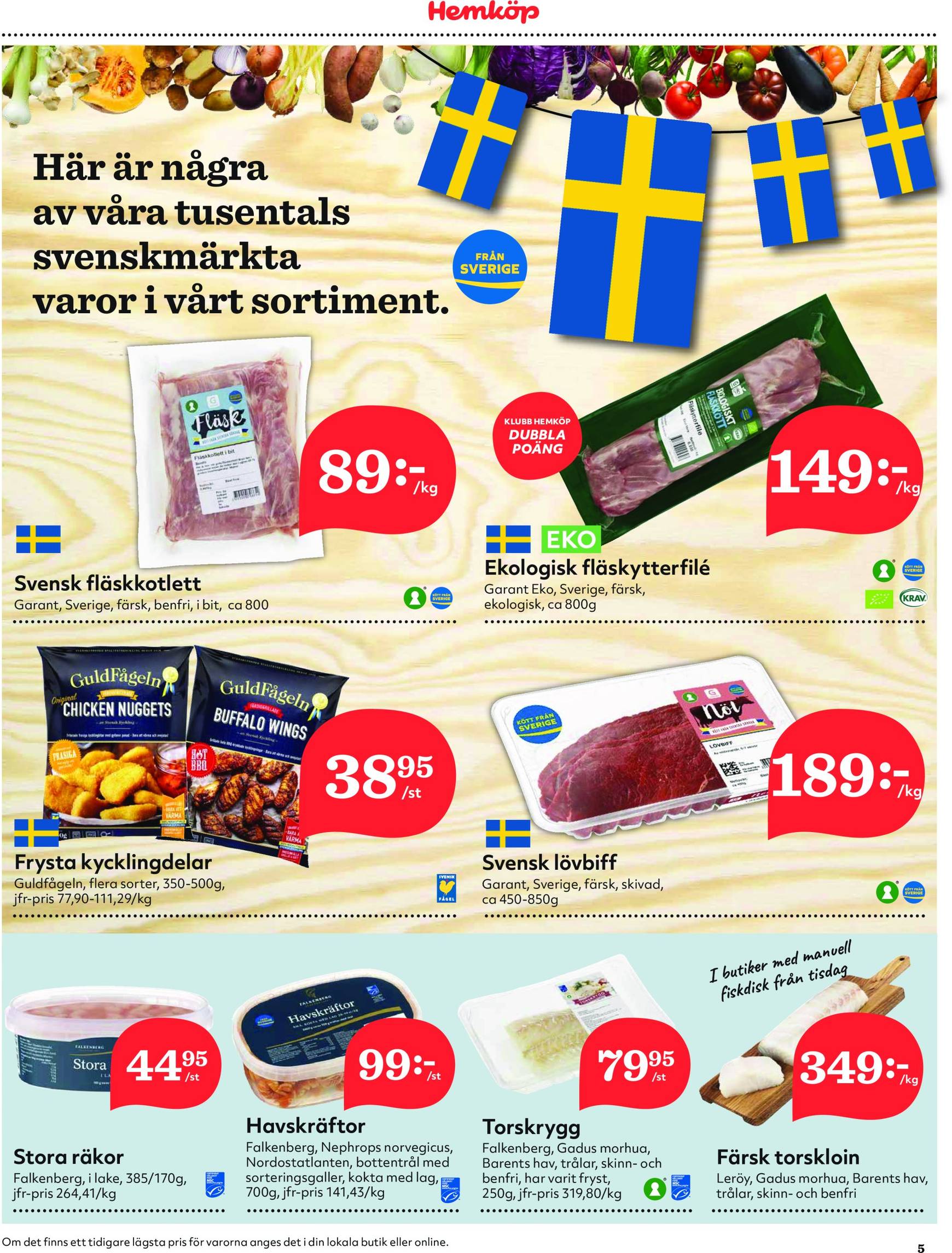 hemkop - Hemköp-reklambladet är giltigt från 11.11. - 17.11. - page: 5