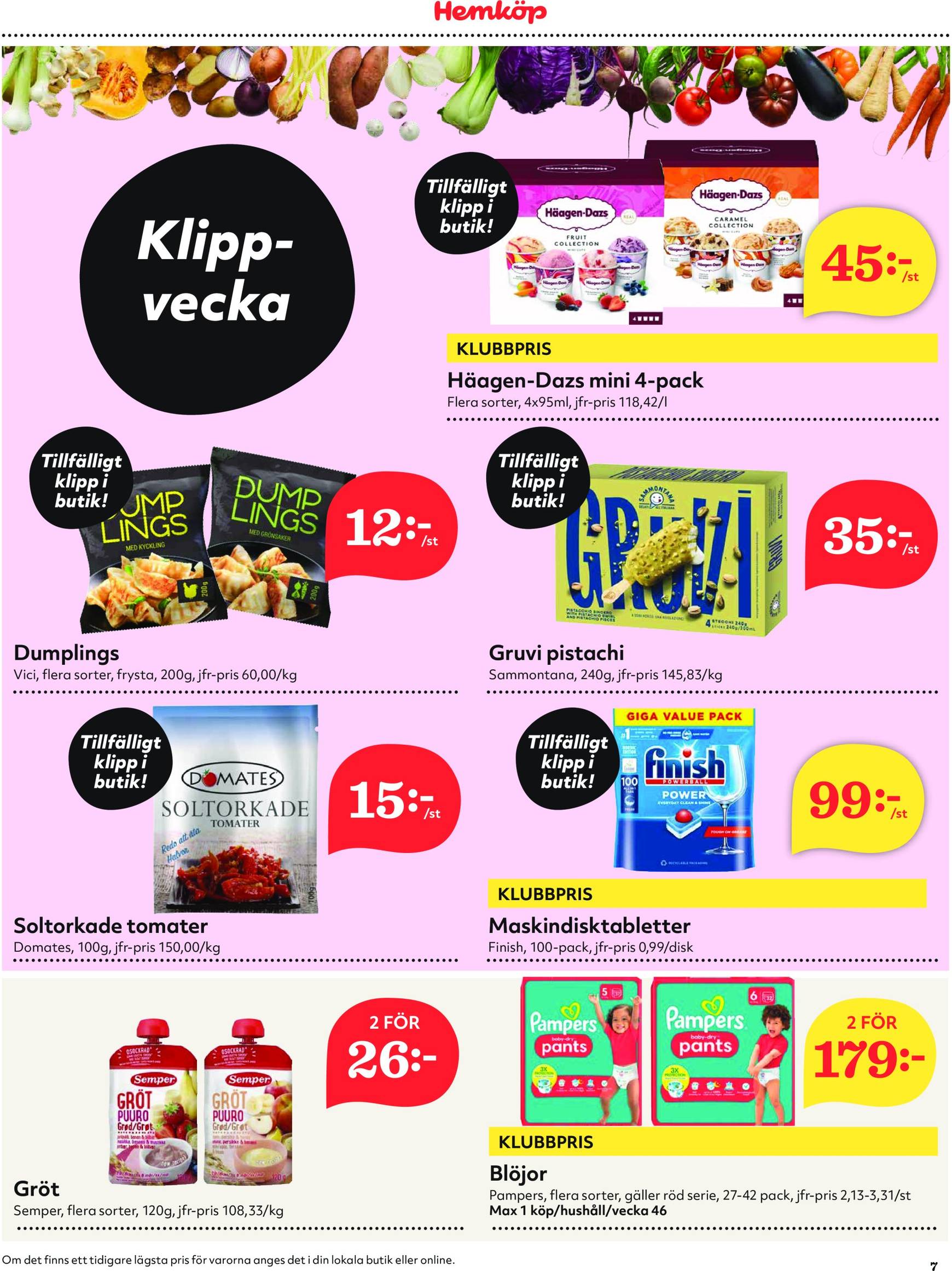 hemkop - Hemköp-reklambladet är giltigt från 11.11. - 17.11. - page: 7