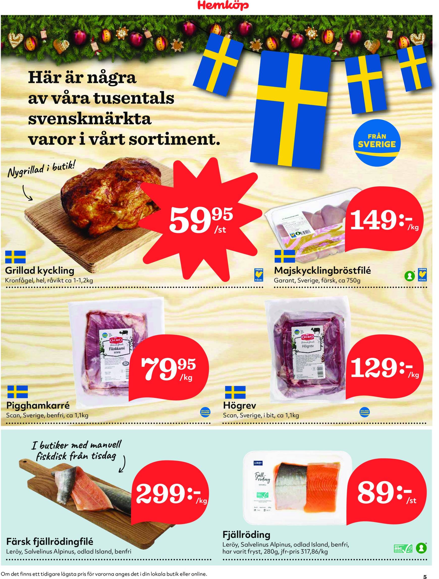 hemkop - Hemköp-reklambladet är giltigt från 25/11 - 01/12 - page: 5