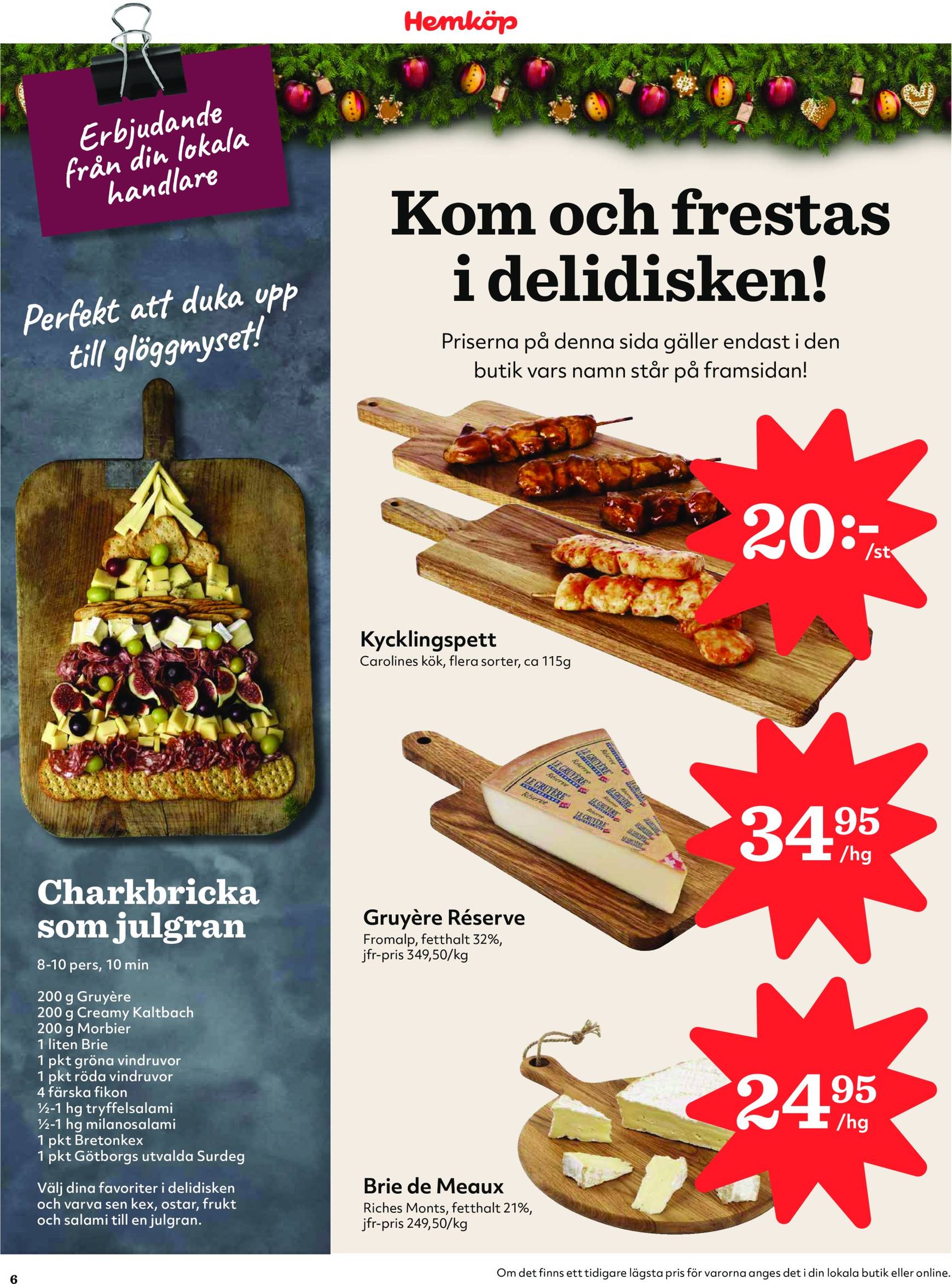 hemkop - Hemköp-reklambladet är giltigt från 25/11 - 01/12 - page: 6