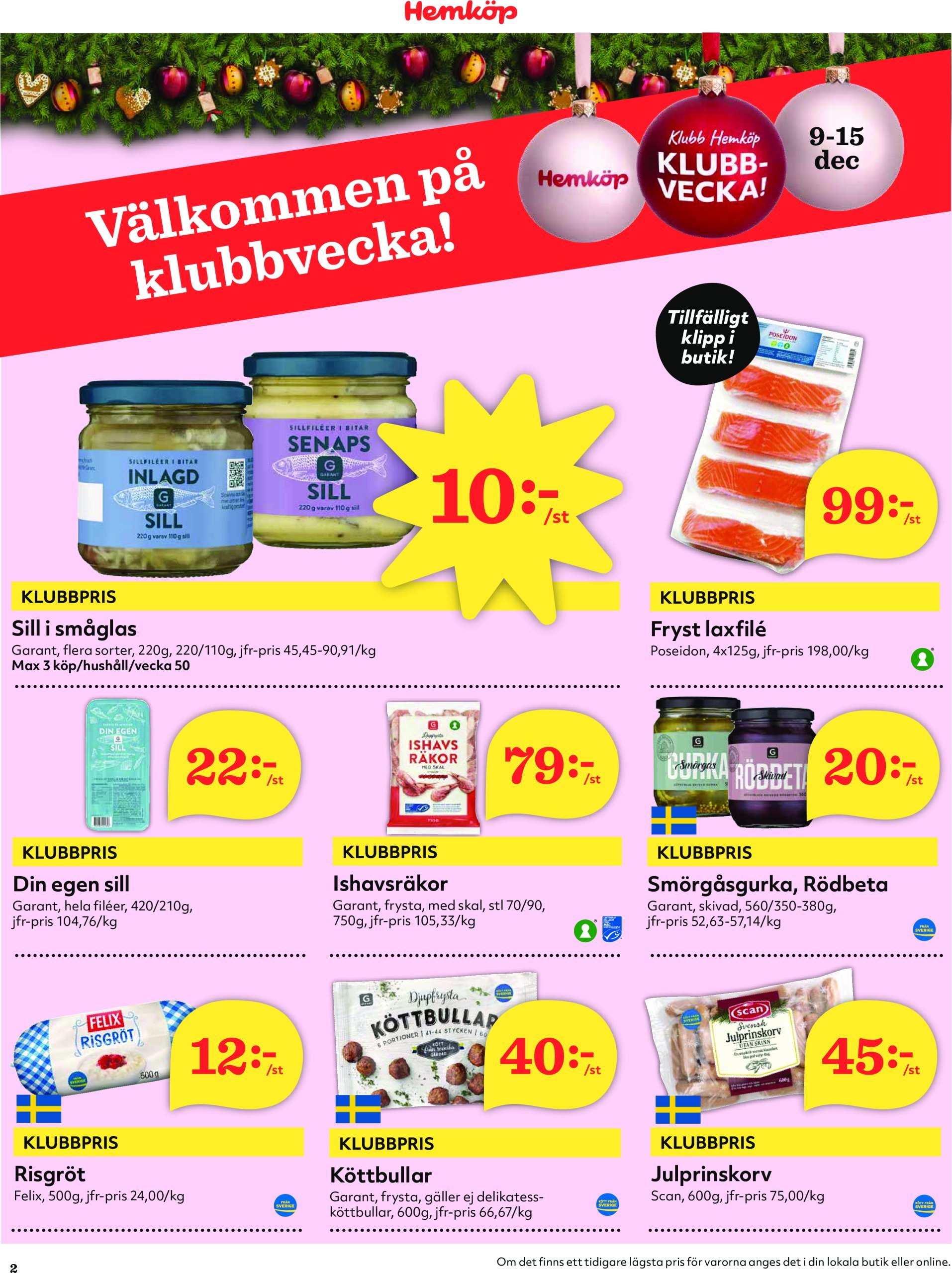 hemkop - Hemköp-reklambladet giltigt från 09/12 - 15/12 - page: 2