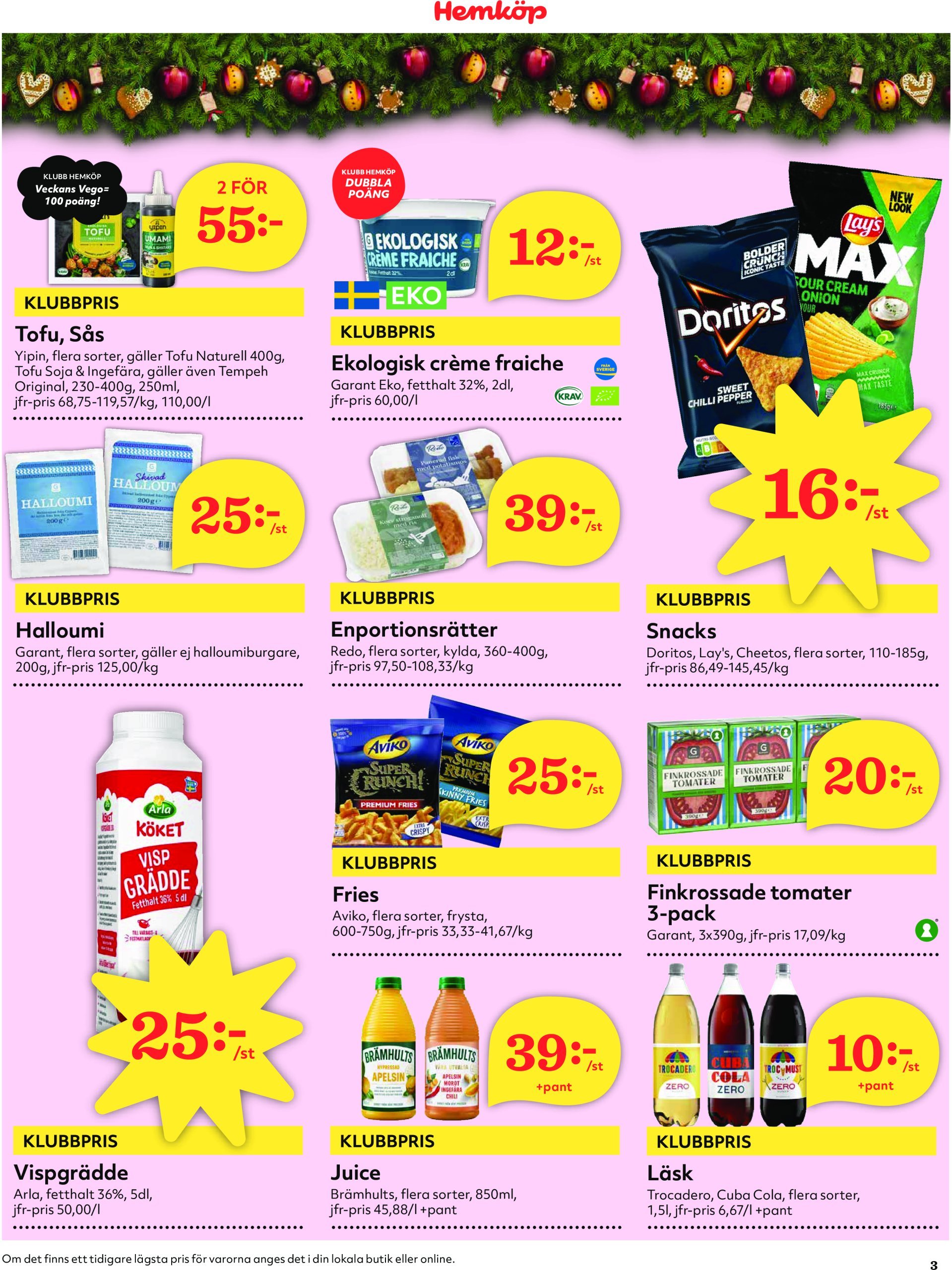 hemkop - Hemköp-reklambladet giltigt från 09/12 - 15/12 - page: 3