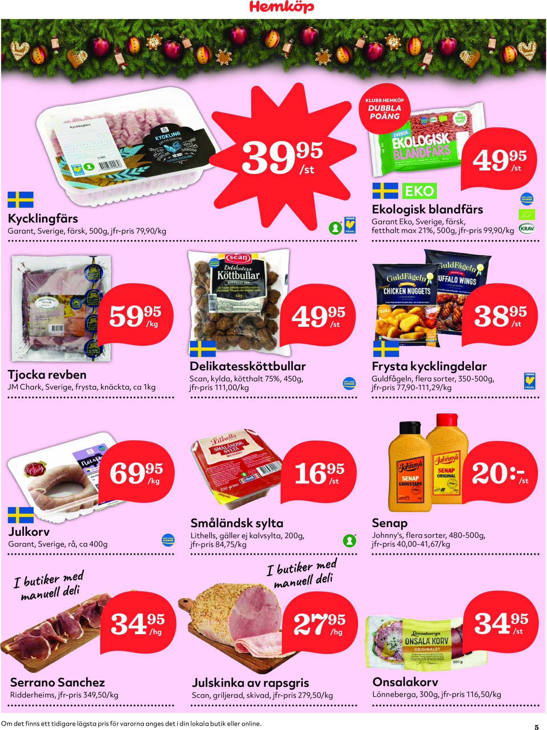 hemkop - Hemköp-reklambladet giltigt från 09/12 - 15/12 - page: 5