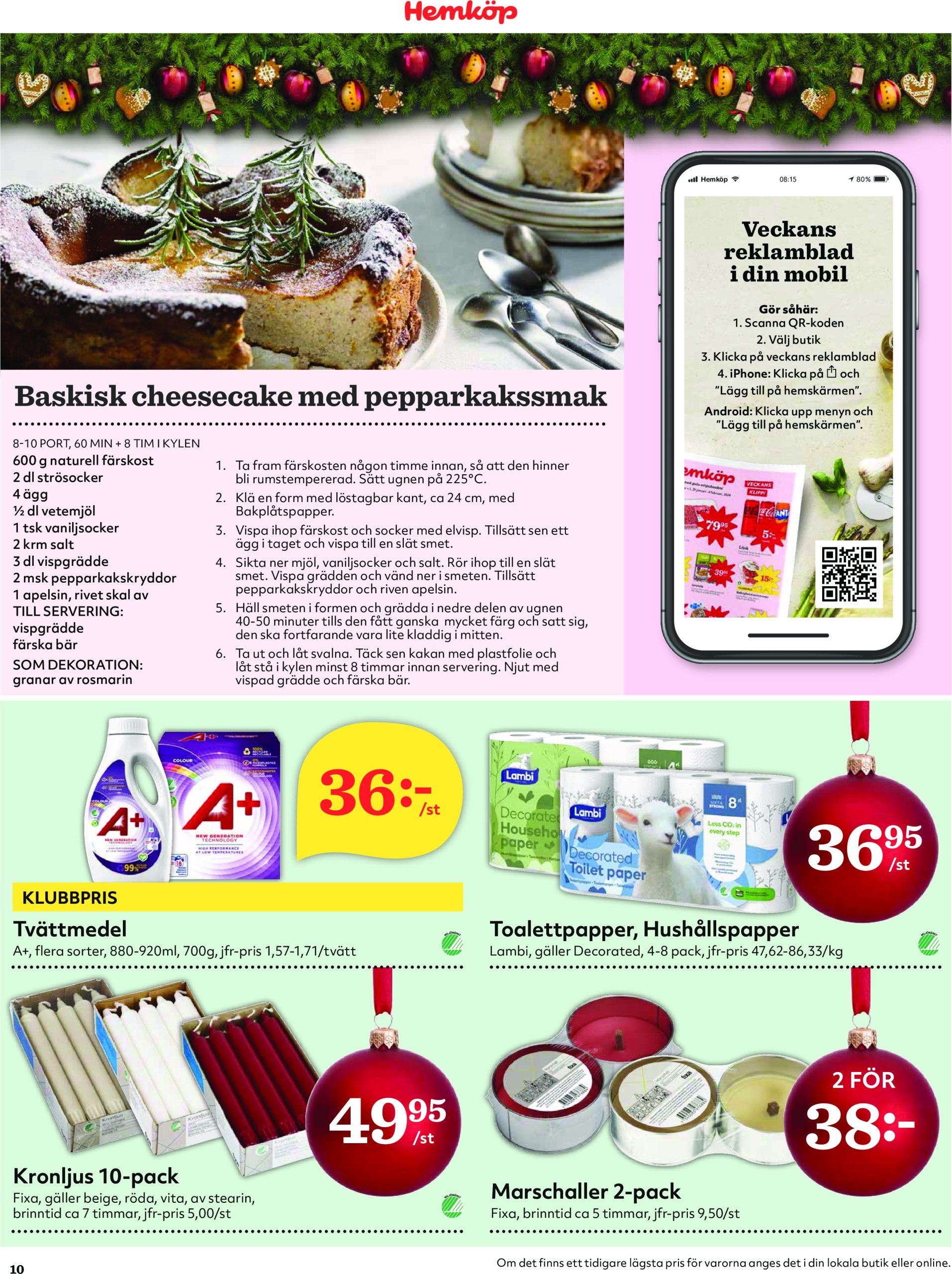 hemkop - Hemköp-reklambladet giltigt från 16/12 - 24/12 - page: 10